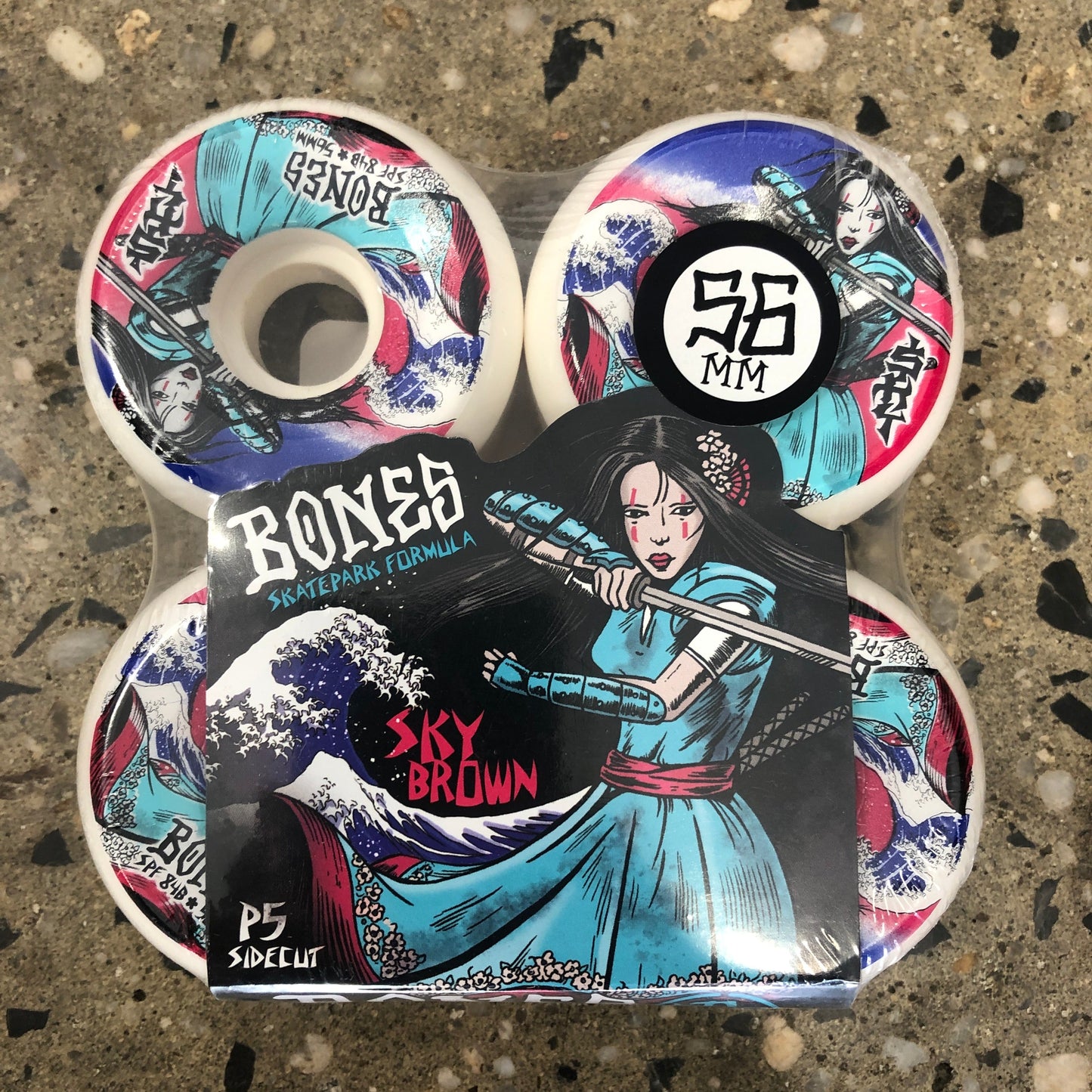 Bones Sky Brown Warrior SPF P5 84B Wheels