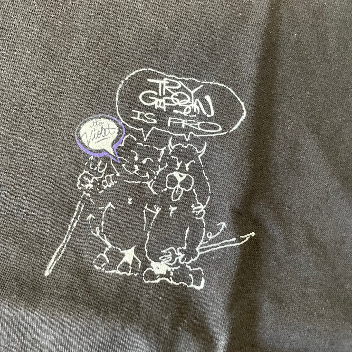 It's Violet Troy Gipson Pro T-Shirt - Black