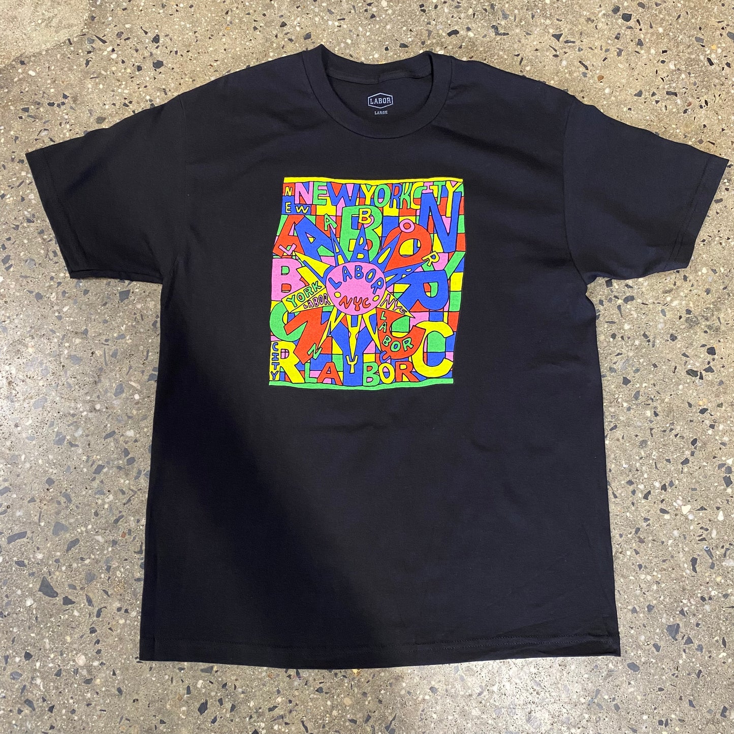 Labor Deco T-Shirt - Black