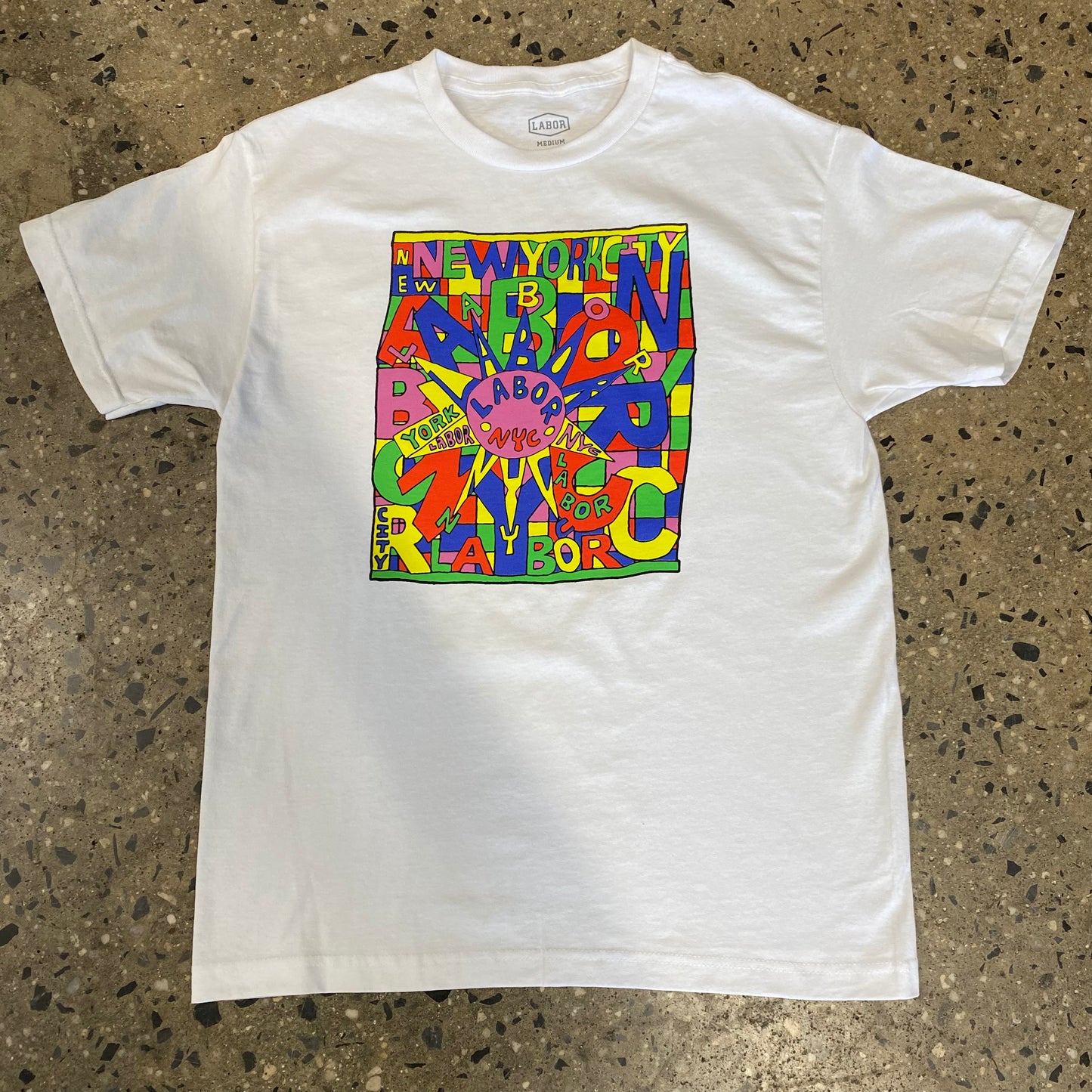 Labor Deco T-Shirt - White
