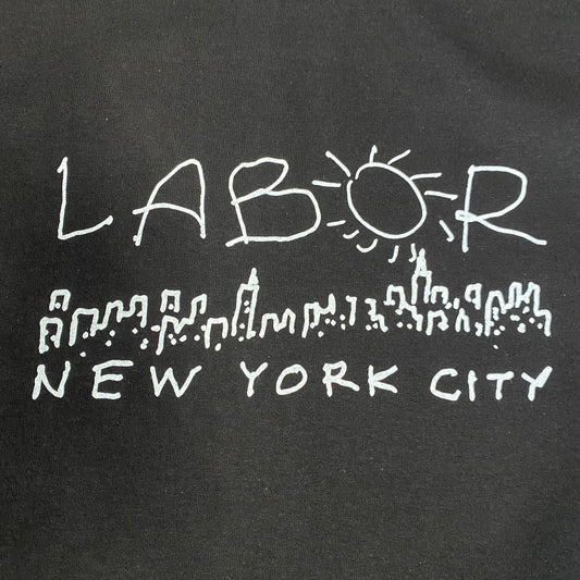 Labor Sketchline T-Shirt - Black