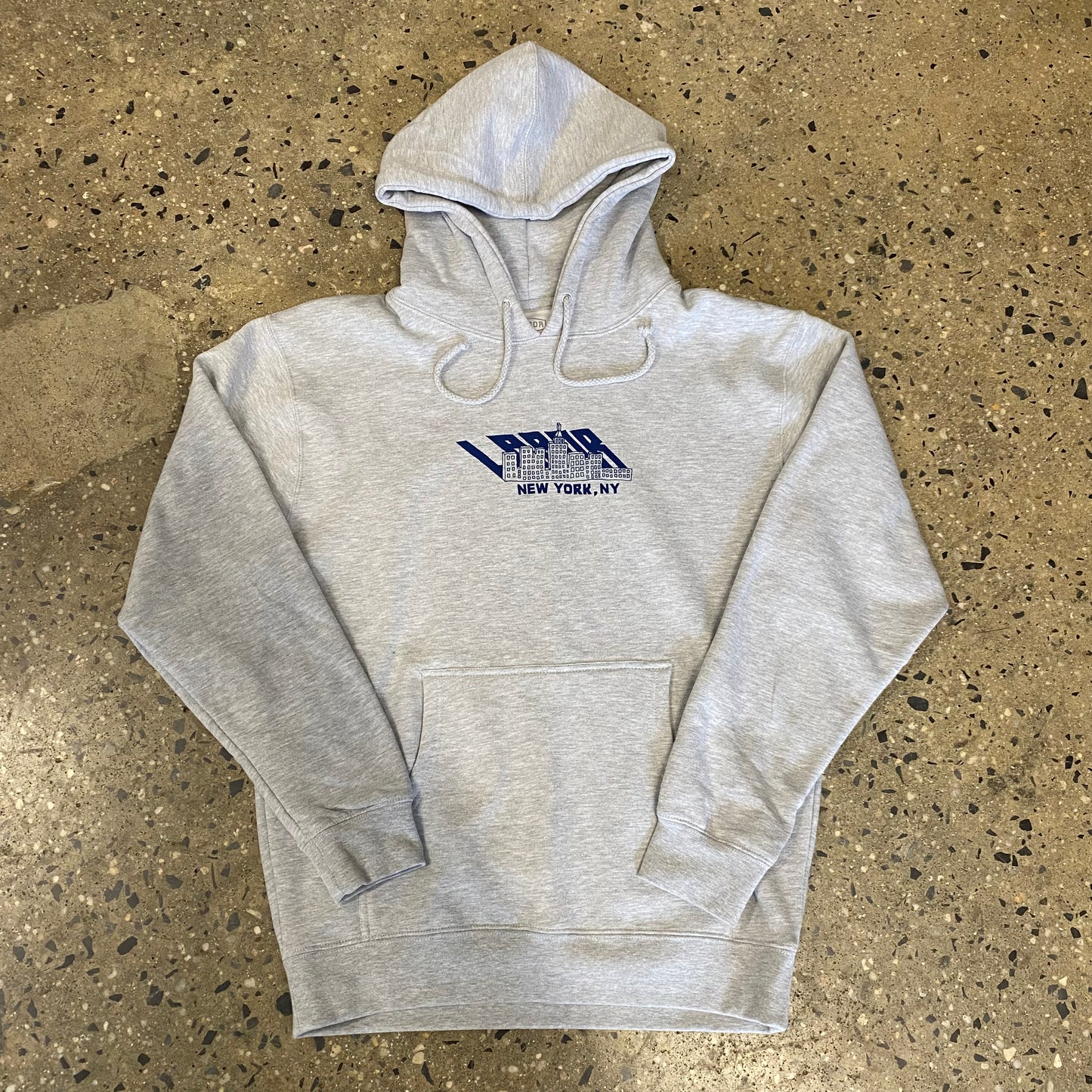 Labor Shadow Hoodie - Heather Grey