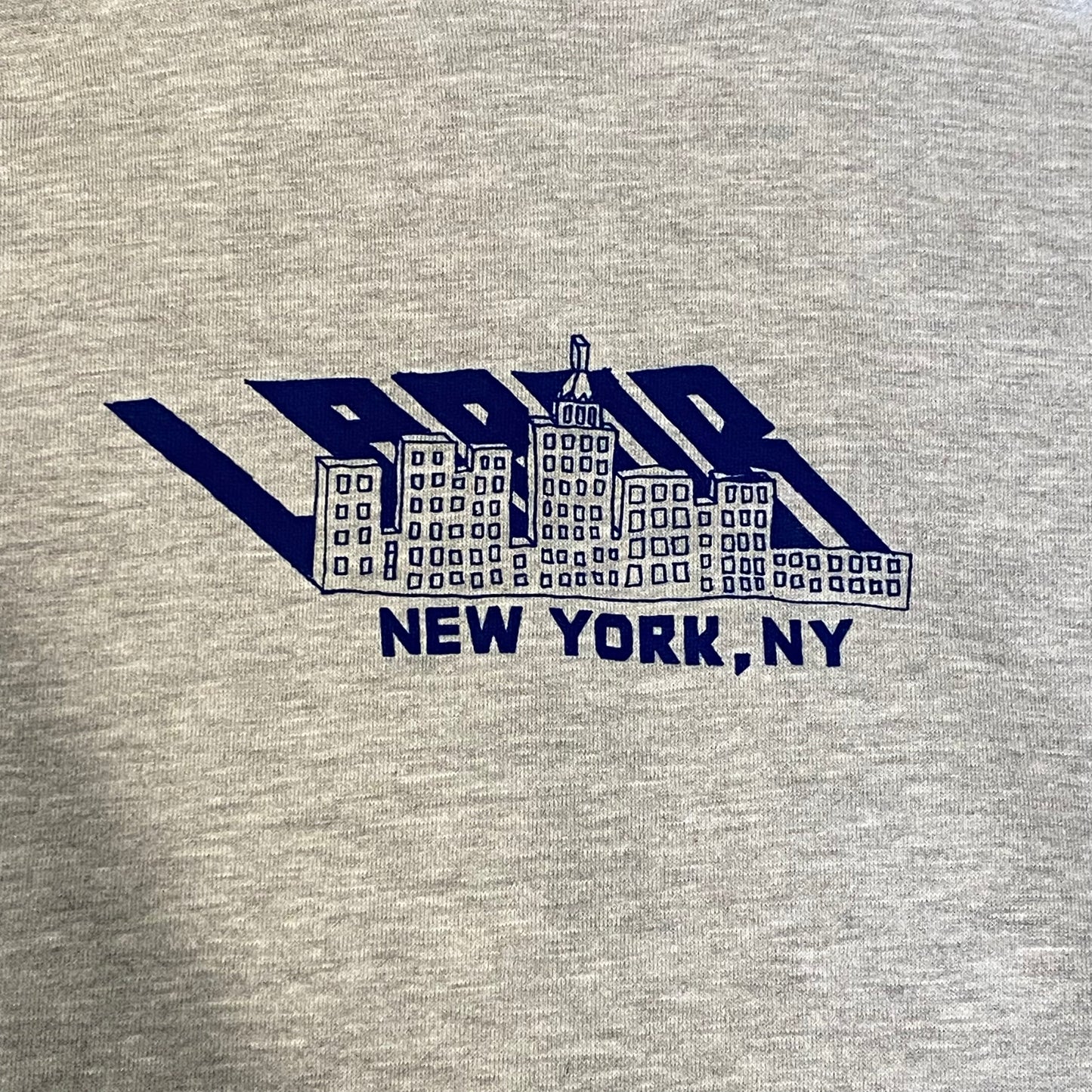 Labor Shadow Hoodie - Heather Grey