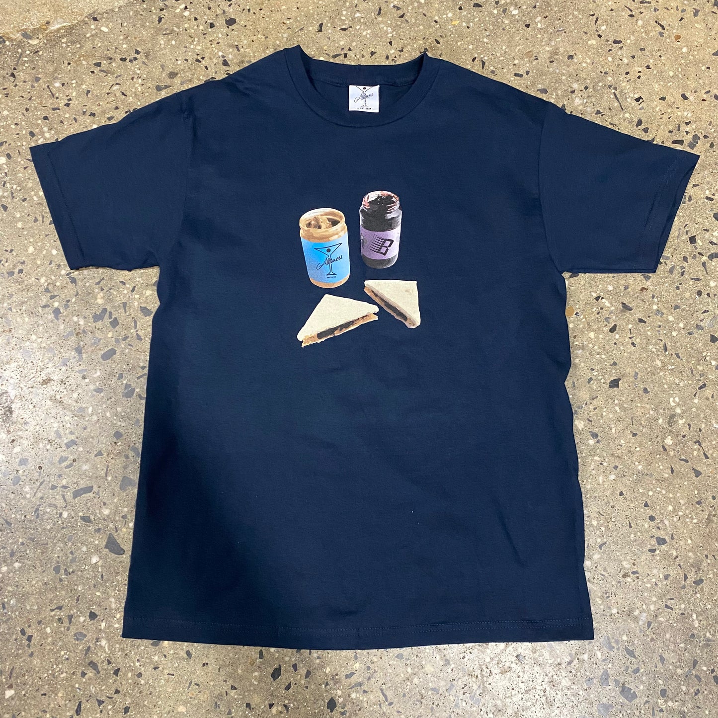 Alltimers PB & J T-Shirt - Navy