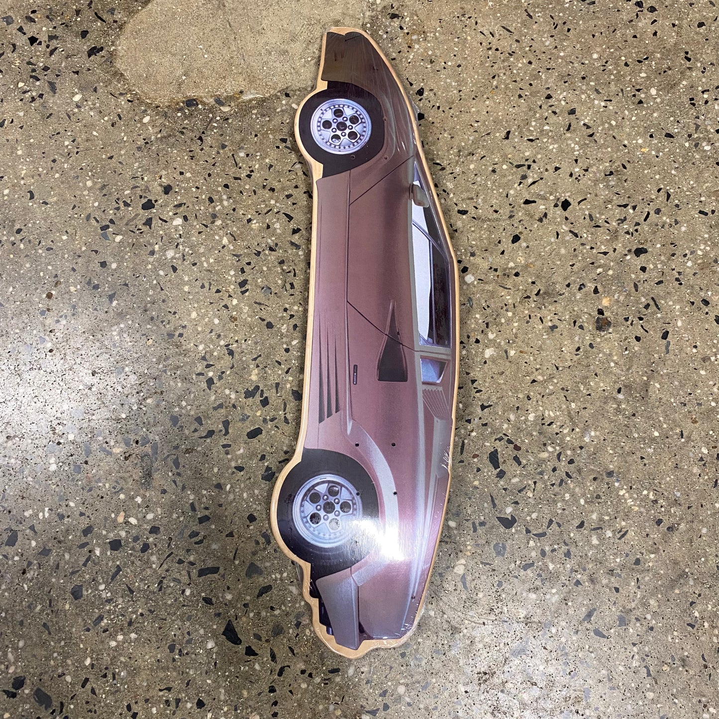 Alltimers Lambo Cruiser Skateboard Deck