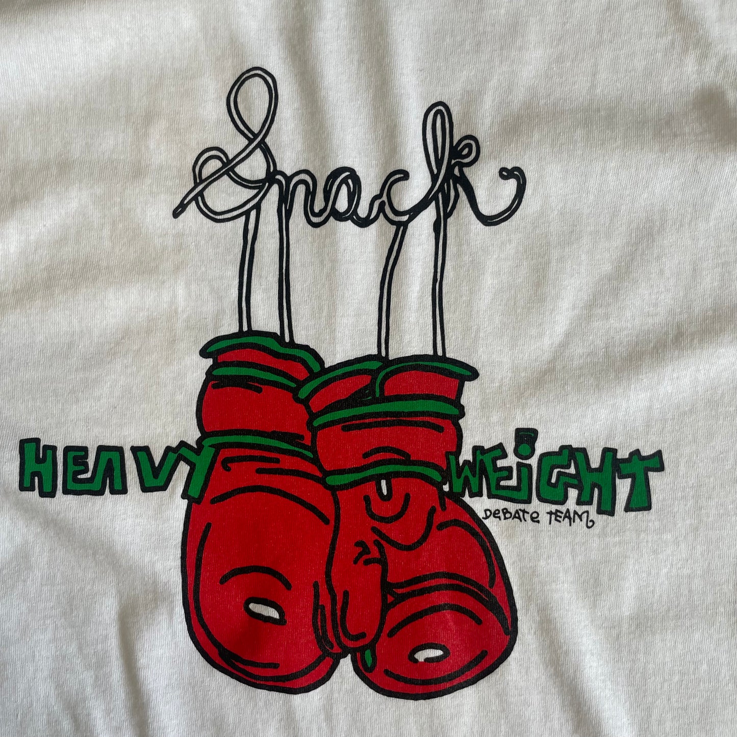 Snack Heavyweight T-Shirt - White