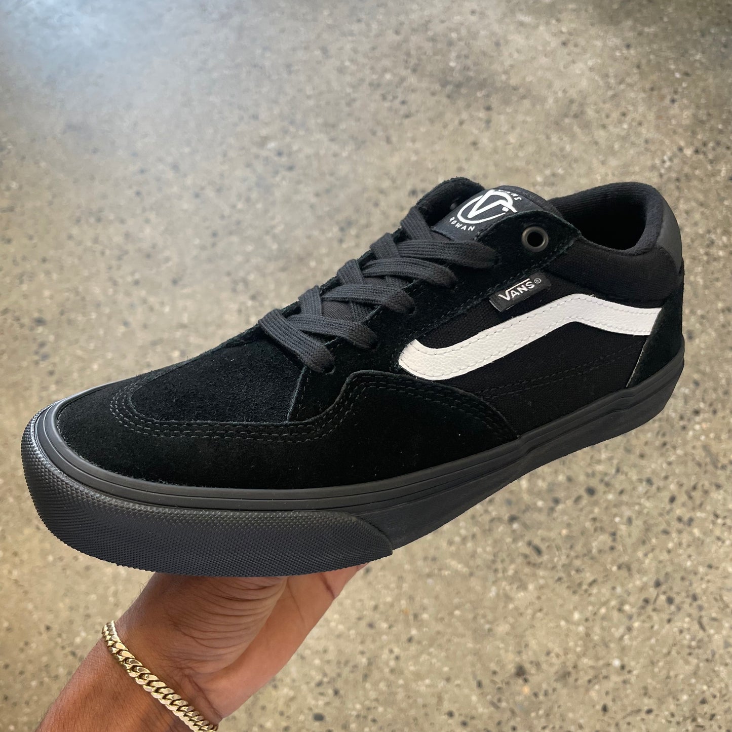 Vans Rowan - Black/Black/White