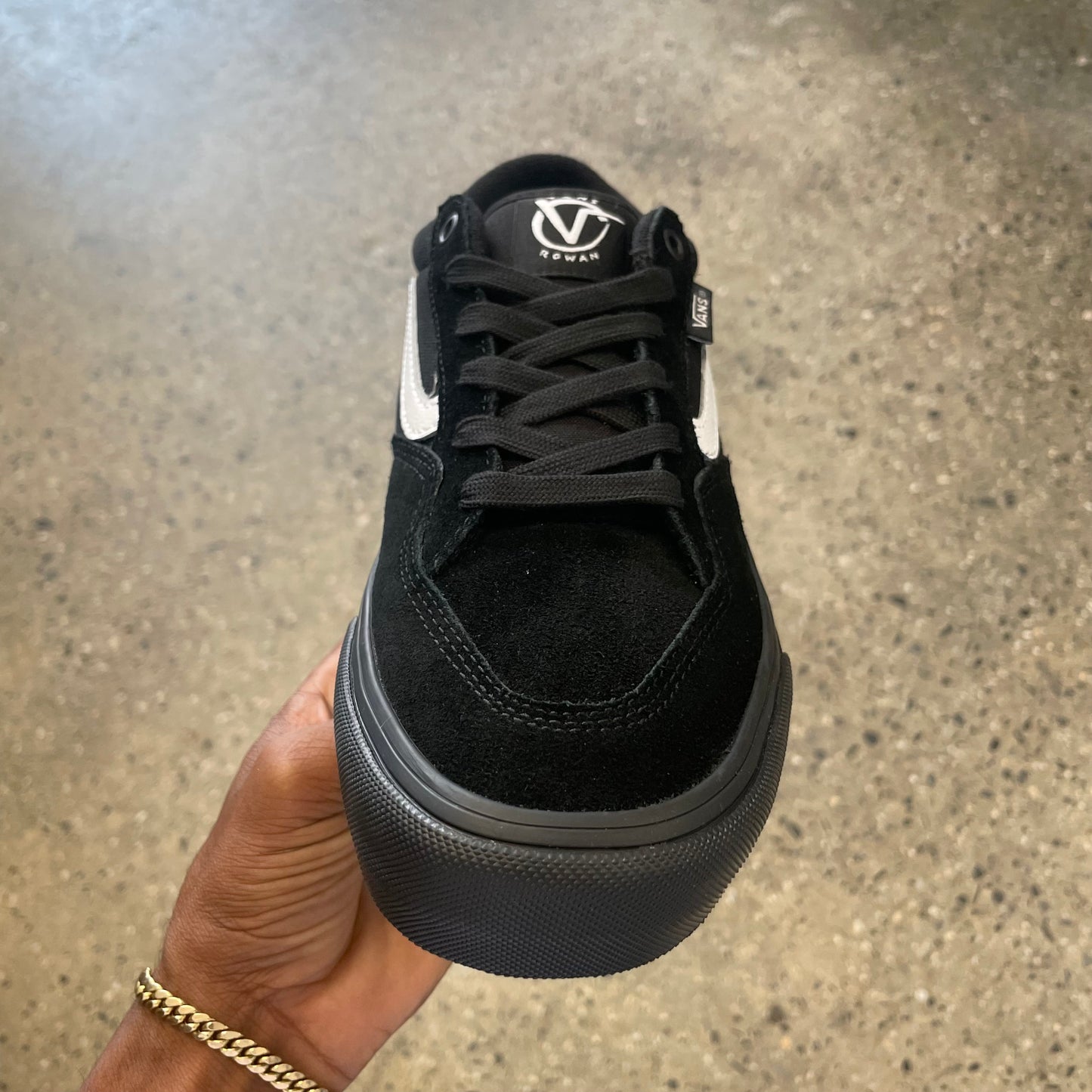 Vans Rowan - Black/Black/White
