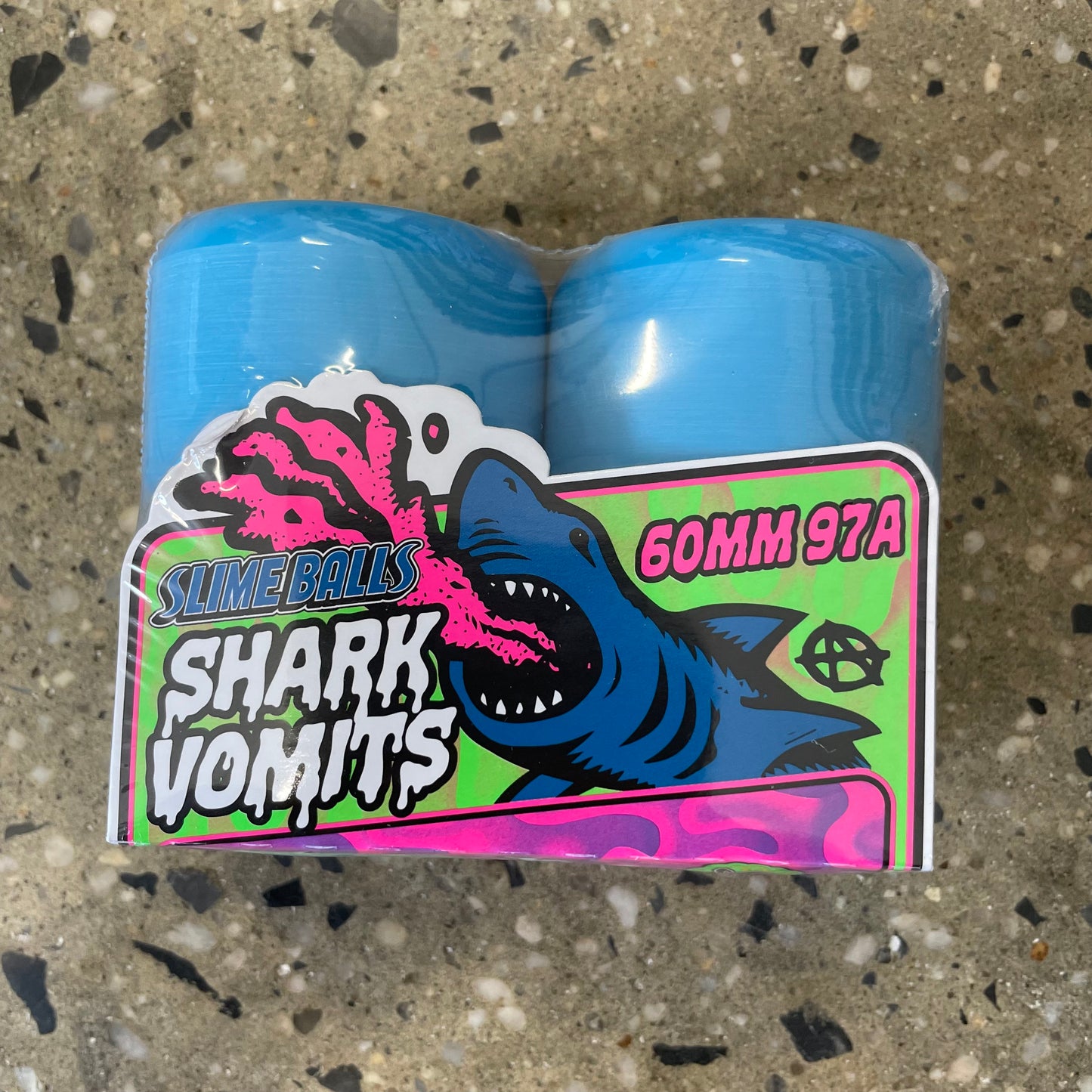 Slime Balls Vomits Wheels 97a - Blue