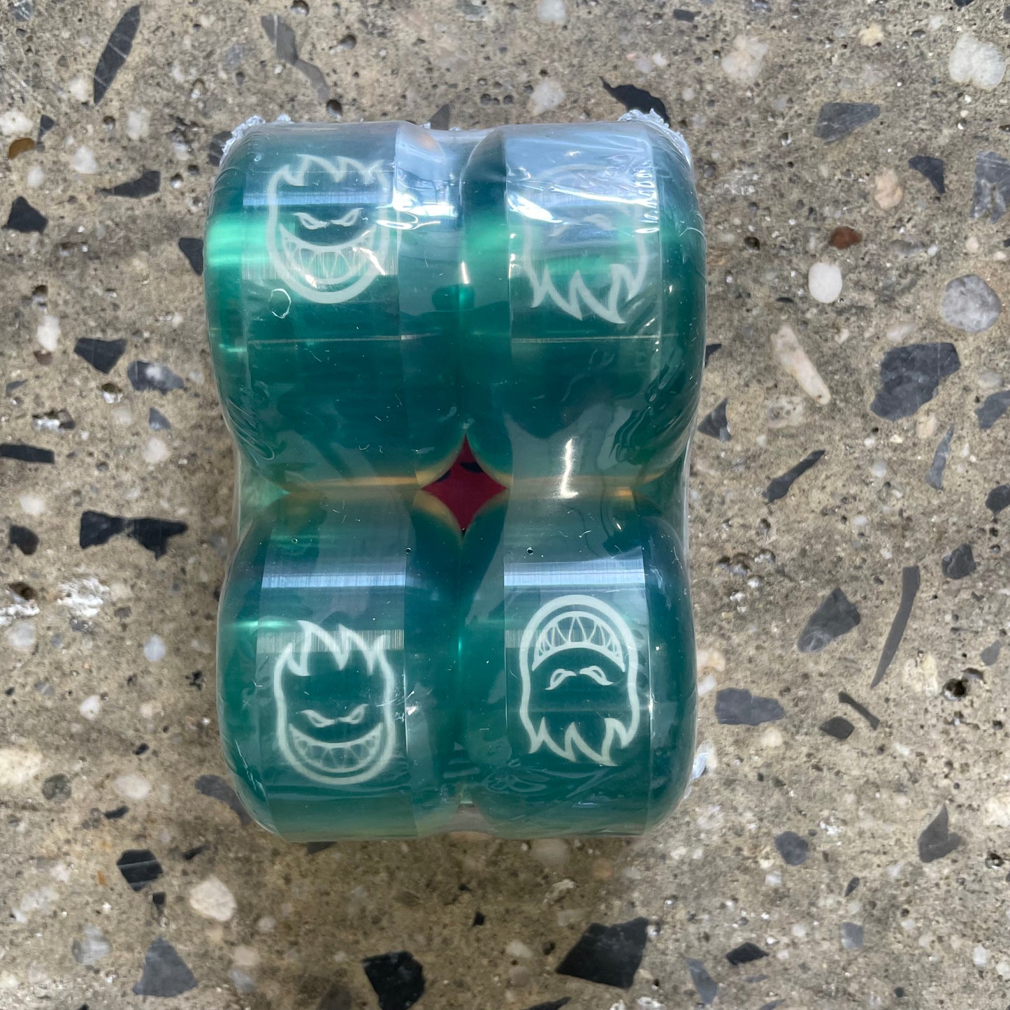 Spitfire Sapphire Wheels 90D - Clear Green