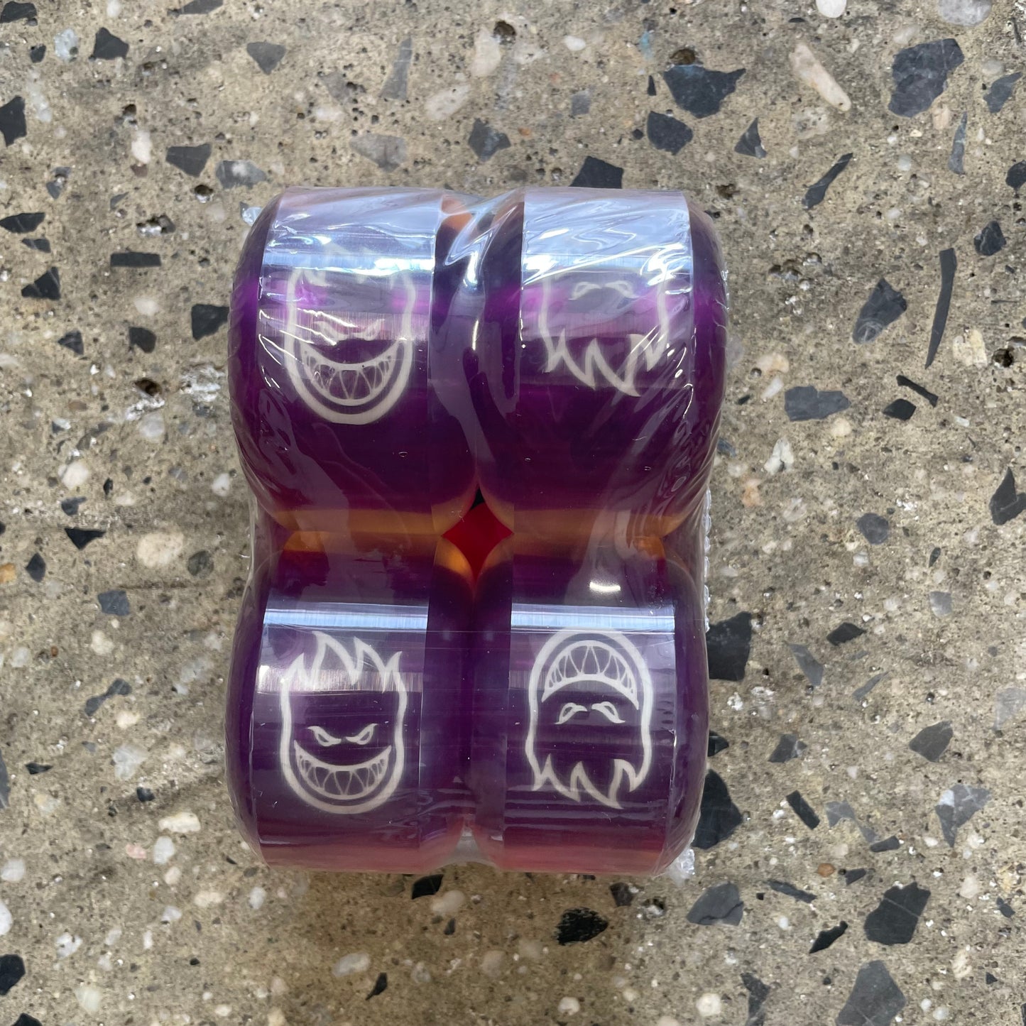 Spitfire Sapphire Wheels 90D - Clear Purple