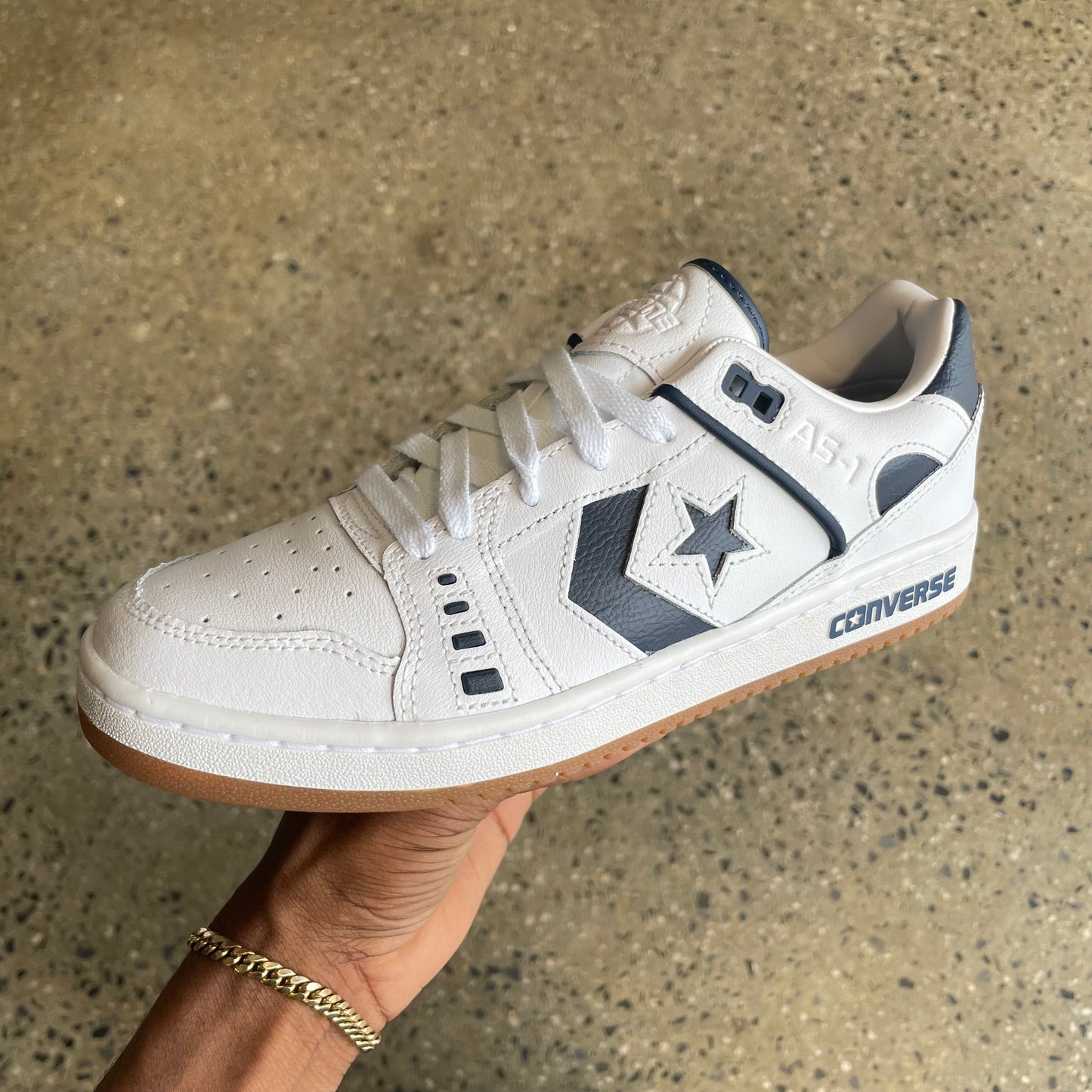 Converse as-1 pro ox white/navy/gum