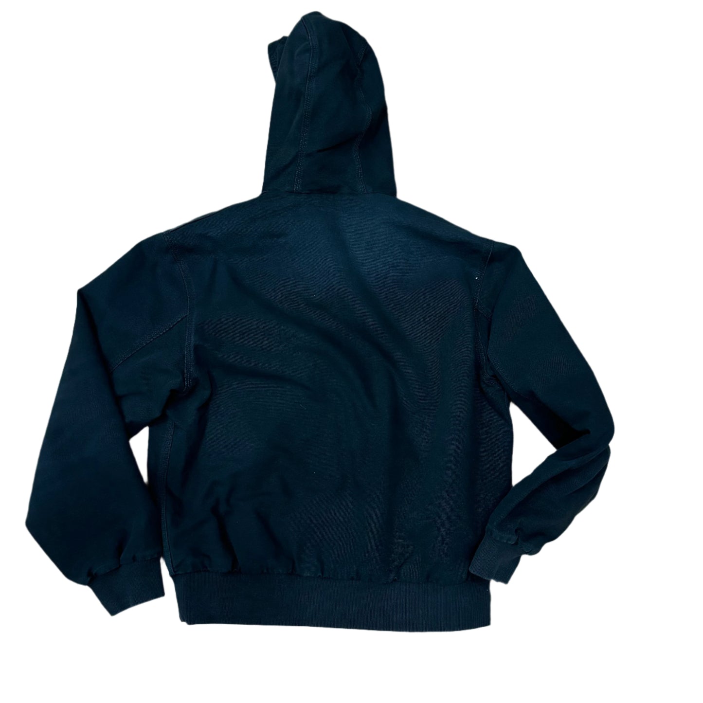 Back view of black canvas jacket from carhartt WIP