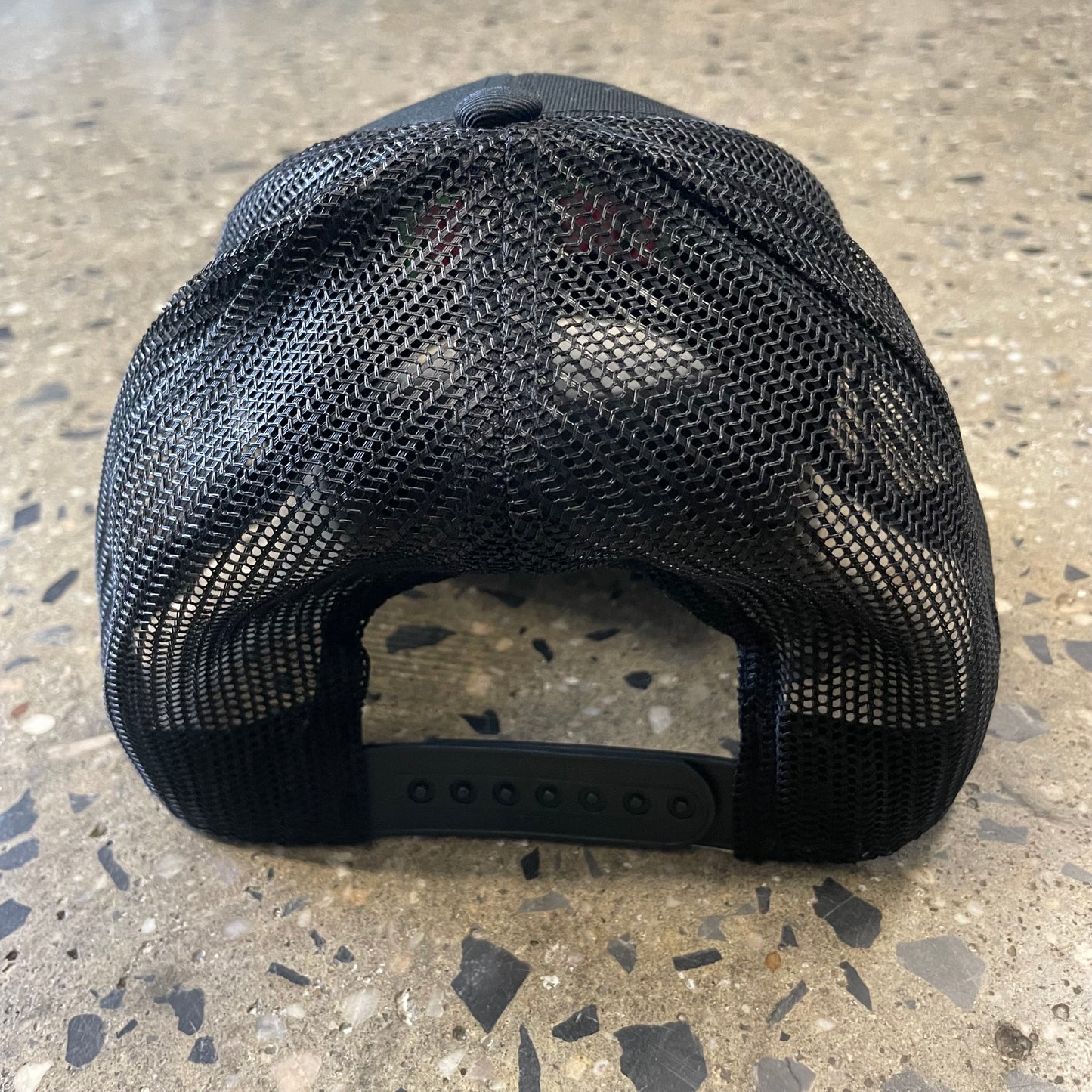 IRAK Neon Logo Trucker Hat - Black