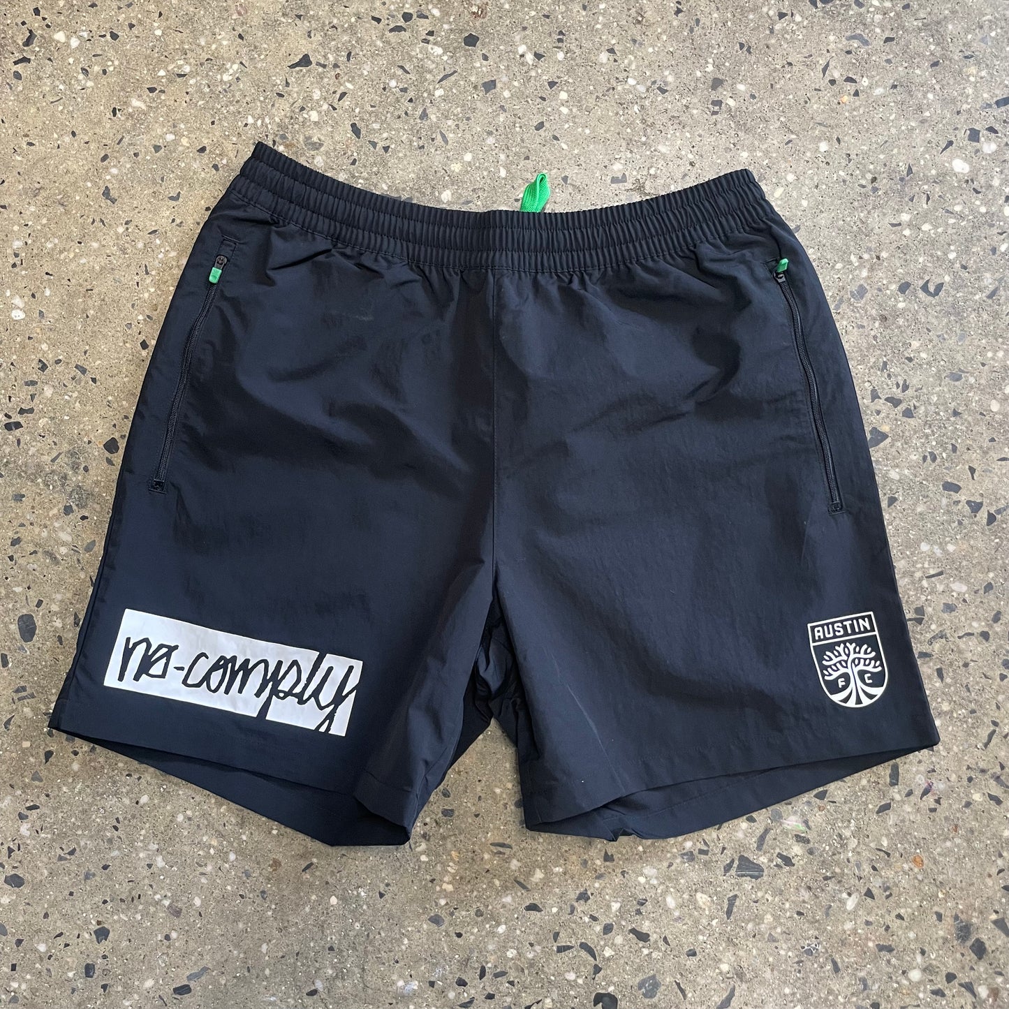 Adidas No Comply x AFC Nylon Shorts - Black