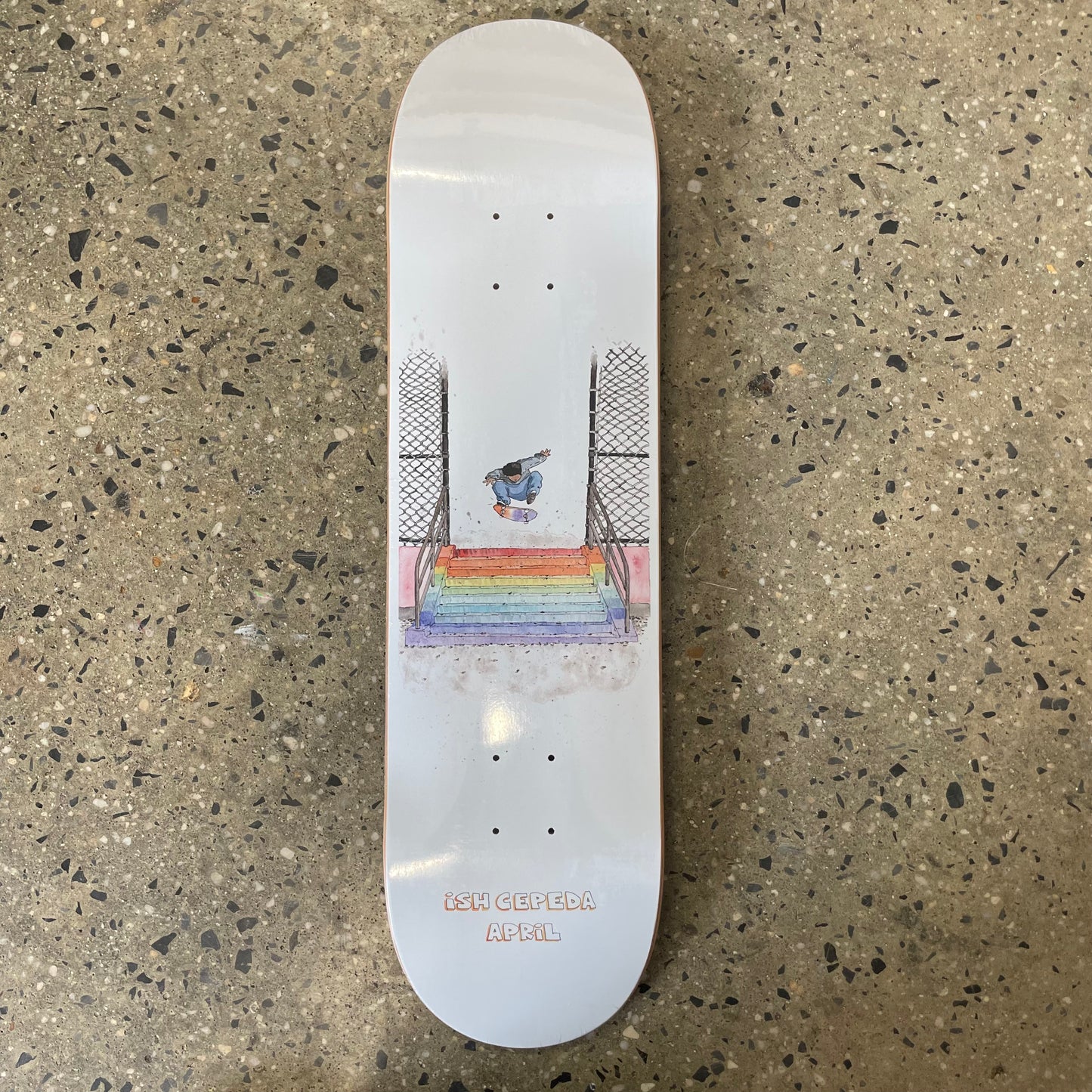 April Ish Cepeda Takashi 10 Skateboard Deck