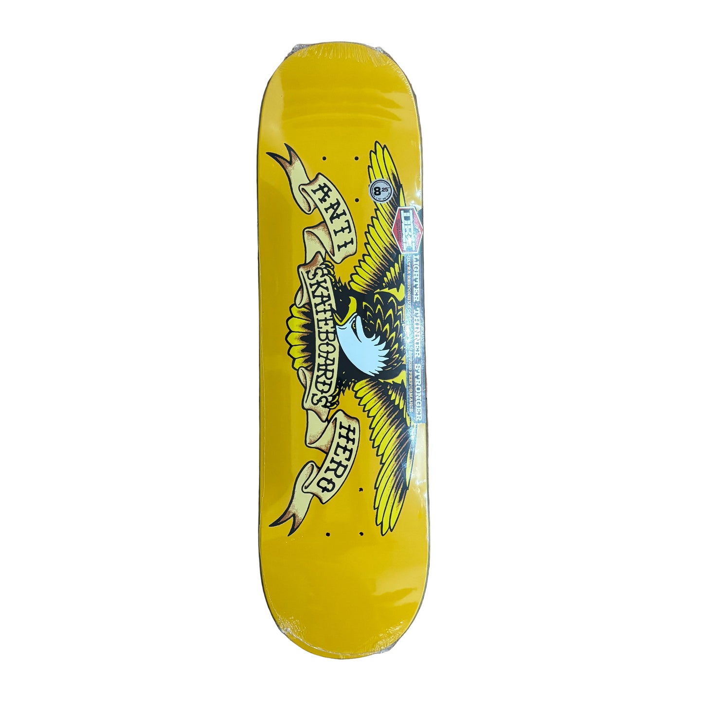 Yellow classic eagle deck on hi tech DBX deck