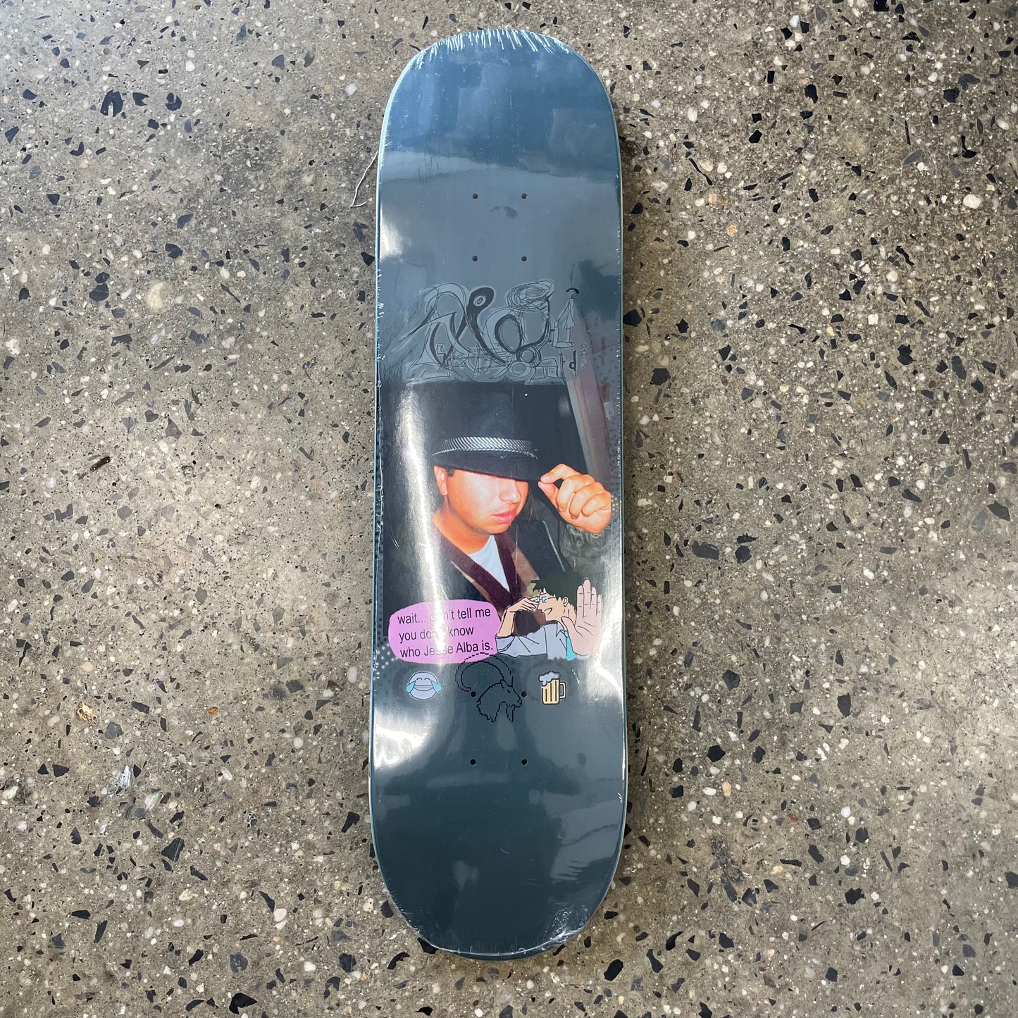 Frog Jesse Alba Fedora Skateboard Deck