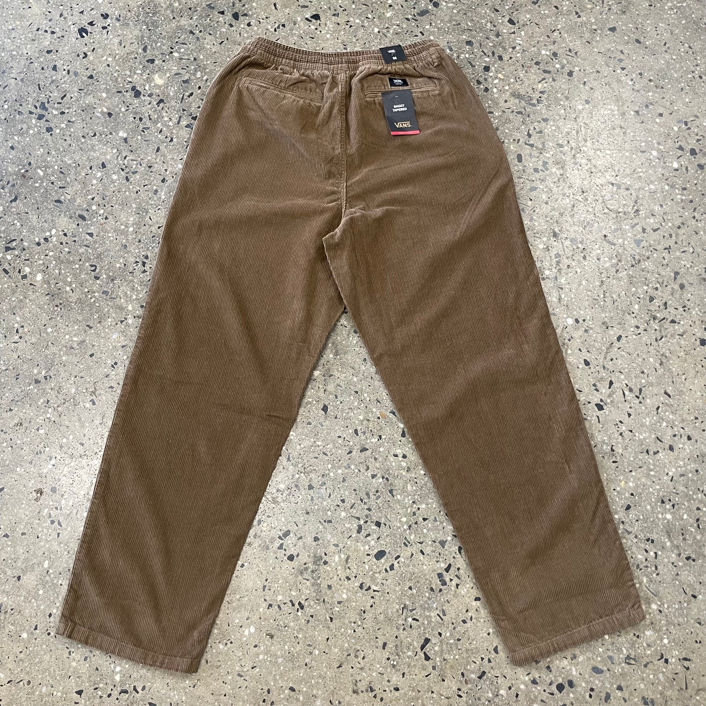 Vans Range Baggy Tapered Corduroy Pants - Sepia
