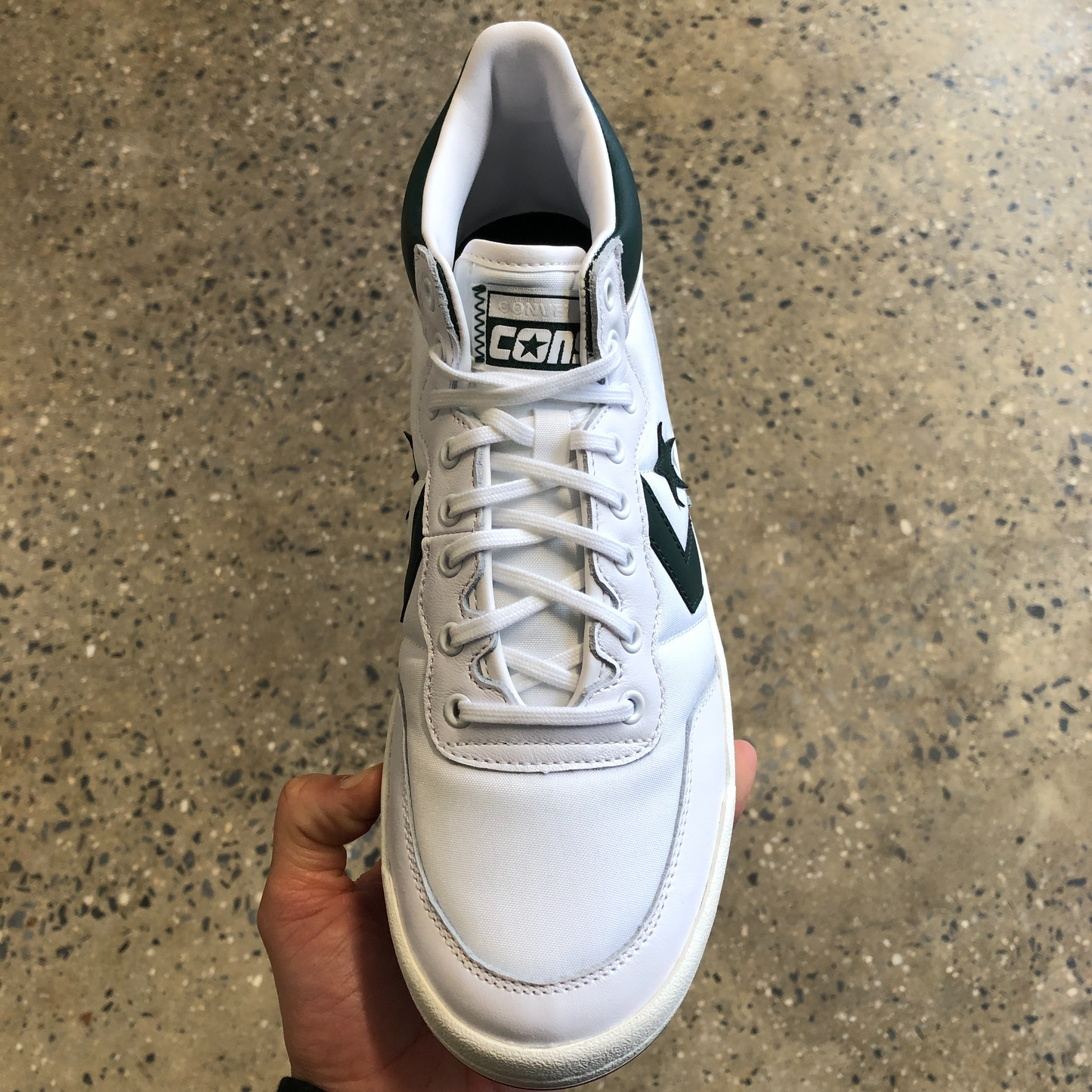 Converse Fastbreak Pro - White/Deep Emerald/Gum