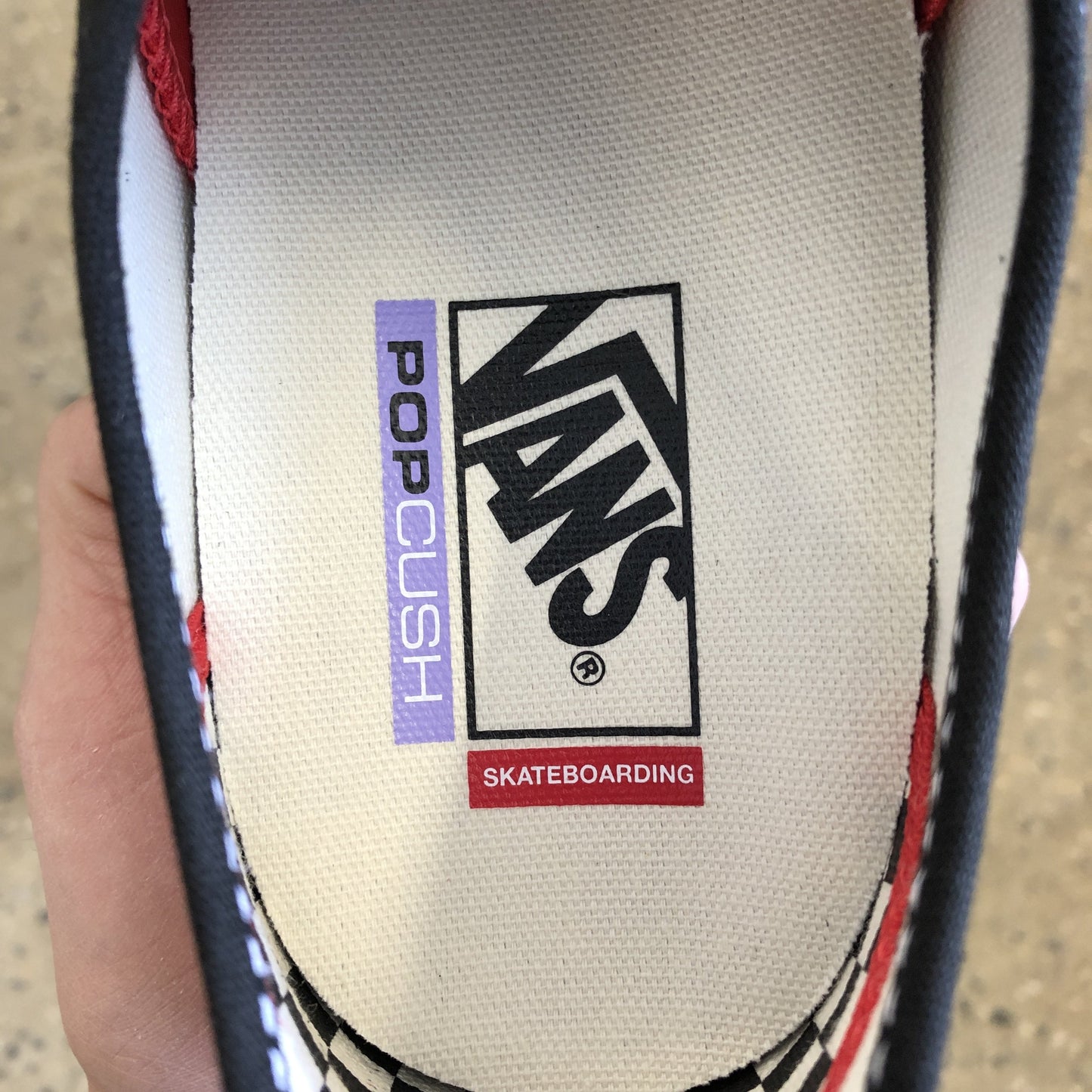 view of pop cush insole