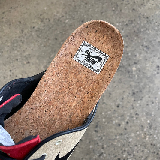 view of extra cork insole