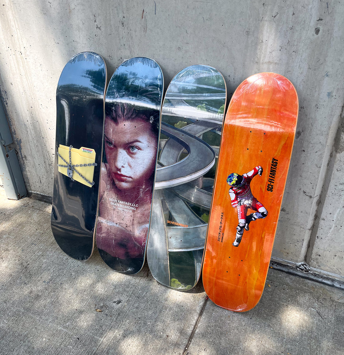 New SCI-FI Fantasy Skateboard Range Now Available!