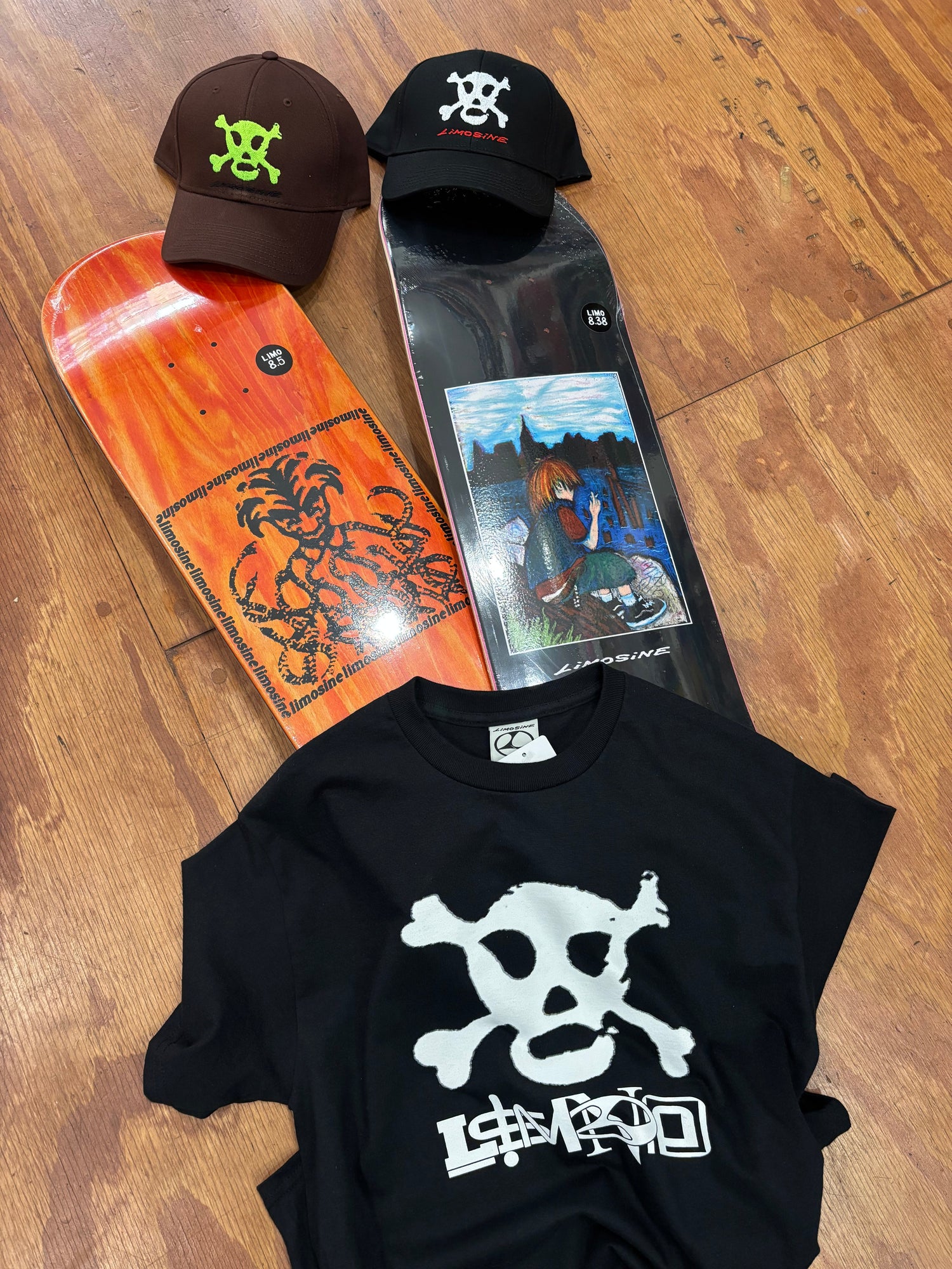 overview of nelly capsule from limosine skateboards