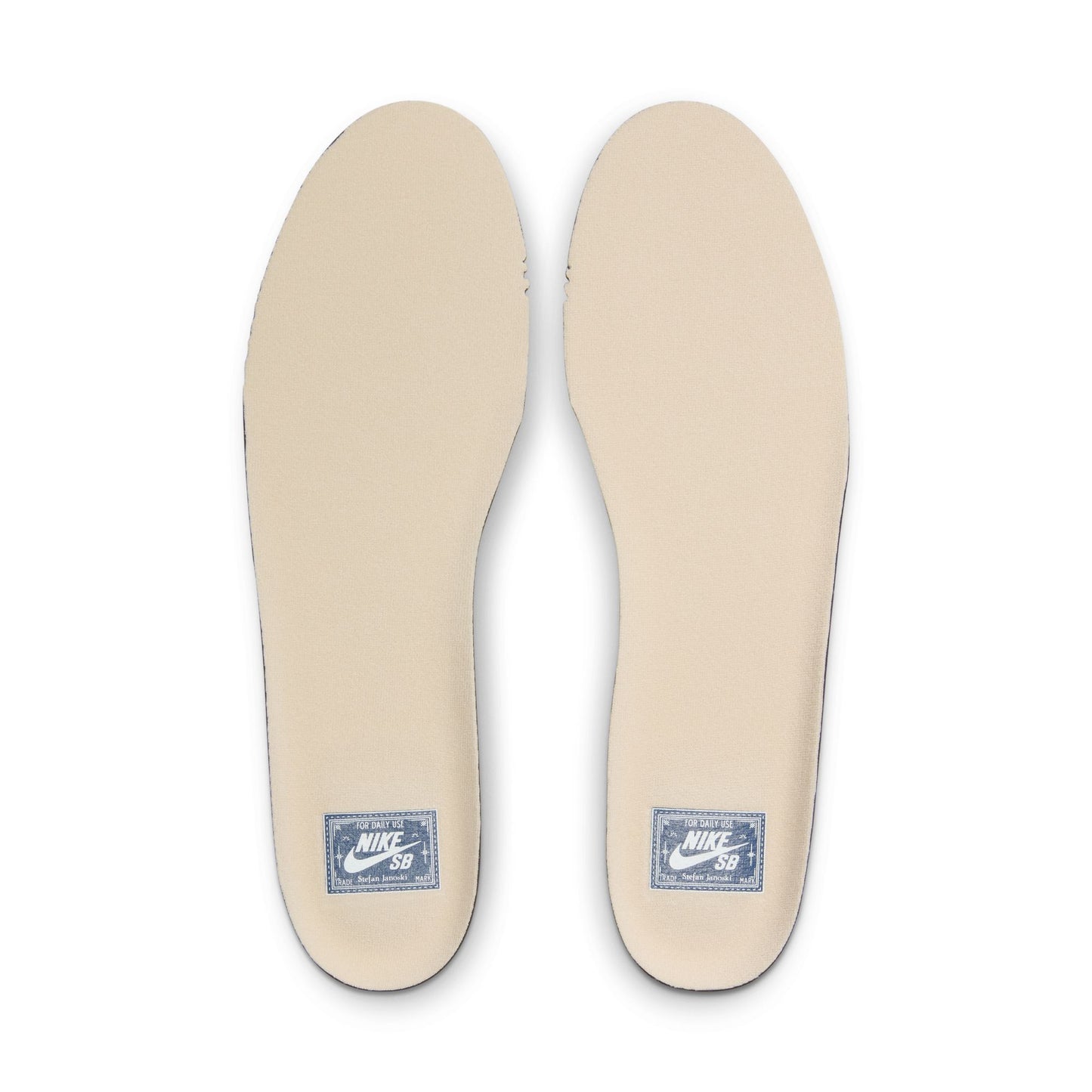 view of textile insoles, which are an alternative to other cork insoles