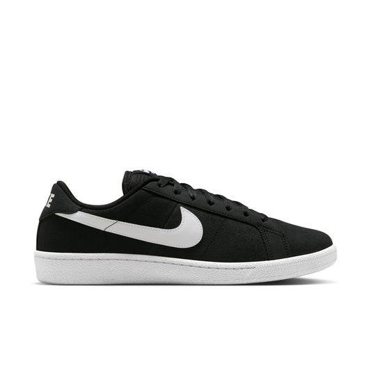 black tennis style nike sb athletic shoe with a unique sole design on a white background
