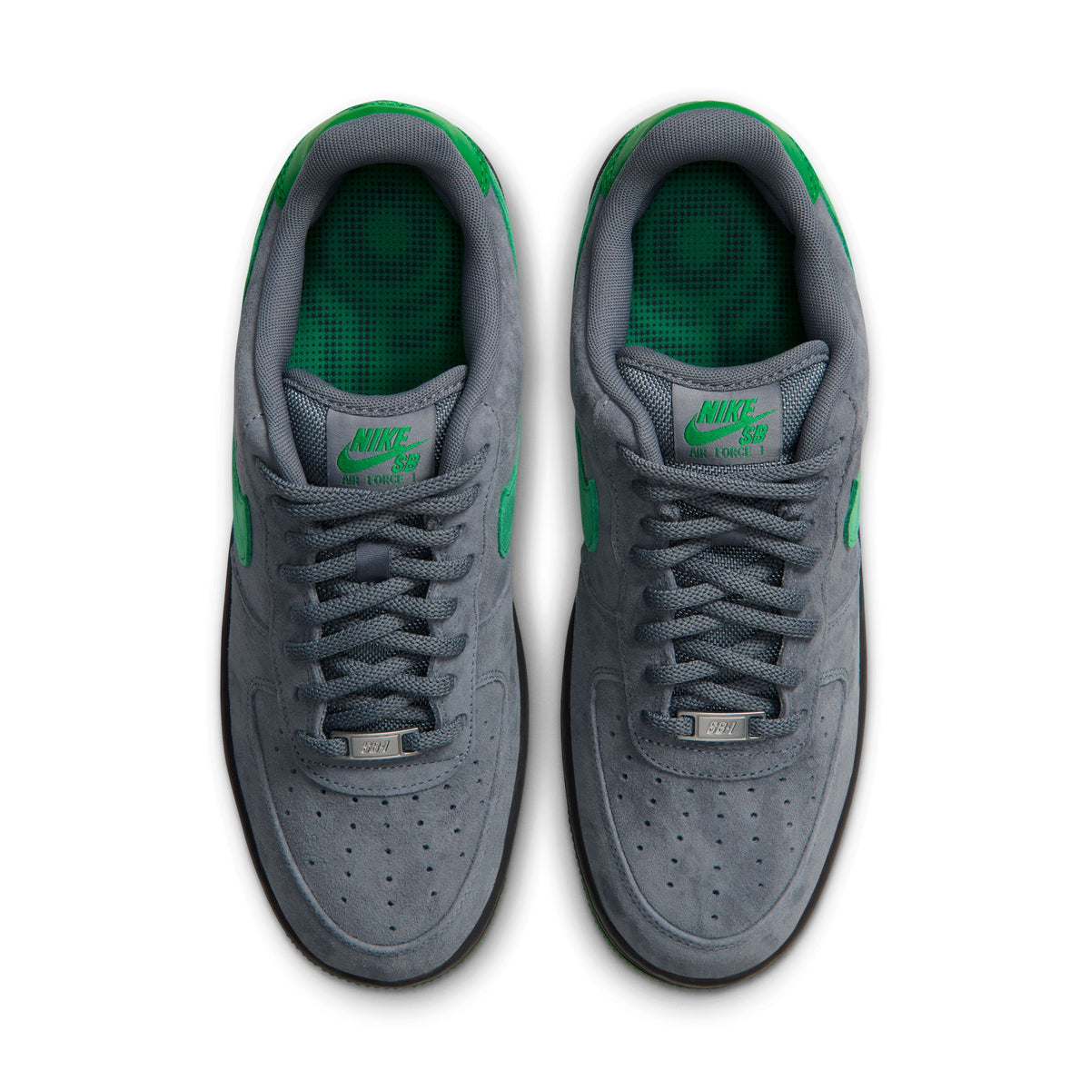 Nike SB Air Force 1 SE - Cool Grey/Court Green/Black