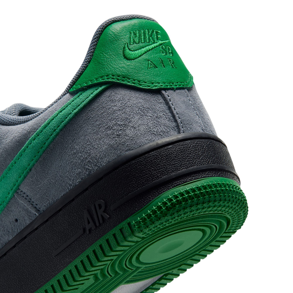 Nike SB Air Force 1 SE - Cool Grey/Court Green/Black