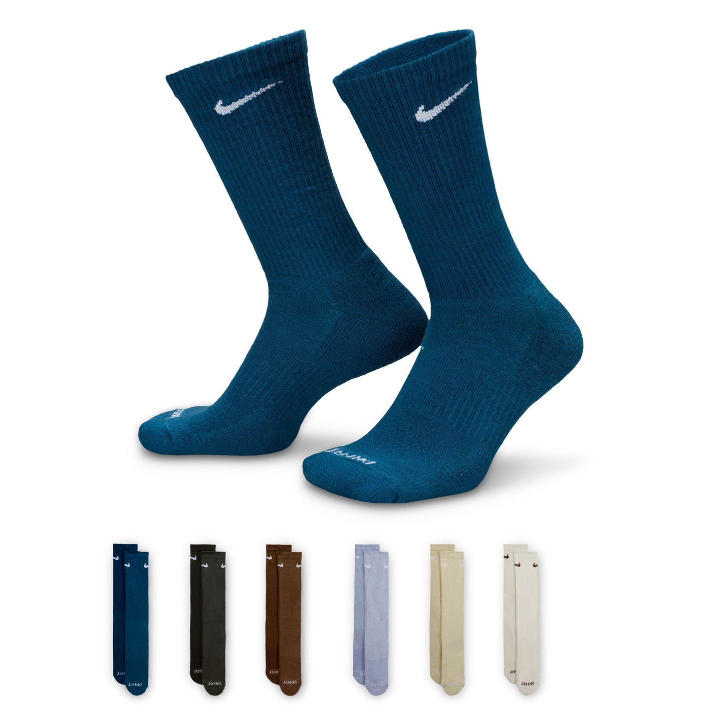 Nike SB 6-Pack Crew Socks - Assorted