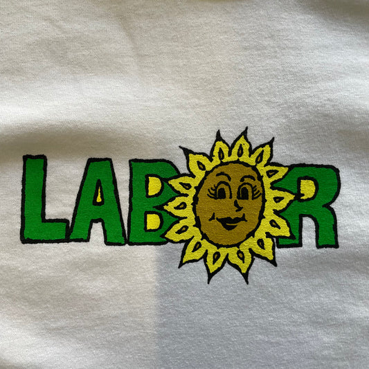 Labor Rise and Shine T-Shirt - White
