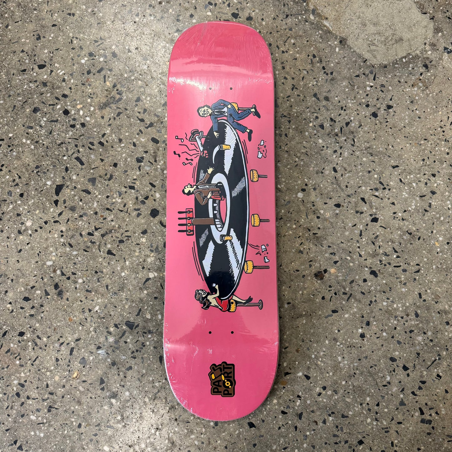 PassPort Master Sound Lazy Susan Skateboard Deck Labor Skateboard Shop