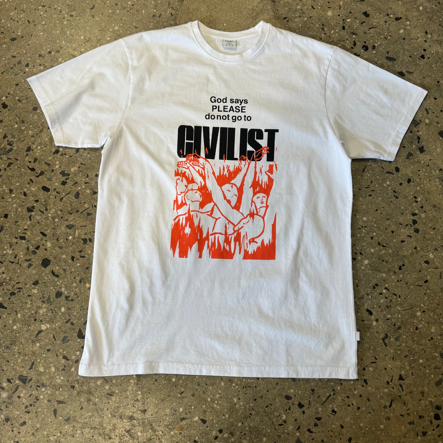 Civilist Don't T-Shirt - White