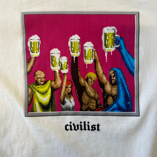 Civilist The End T-Shirt - White