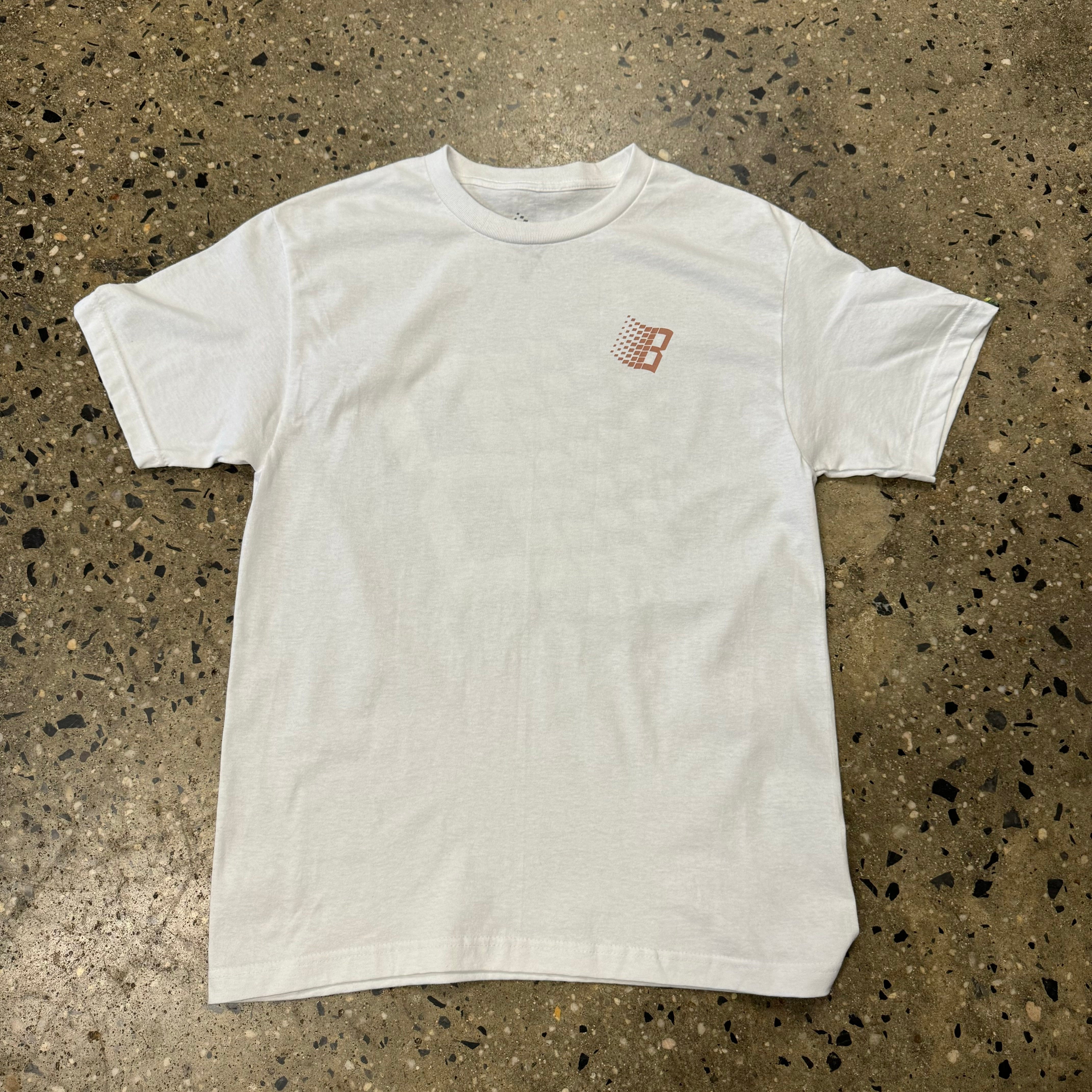 Bronze 56k Balloon Logo T-Shirt - White - Labor Skateboard Shop