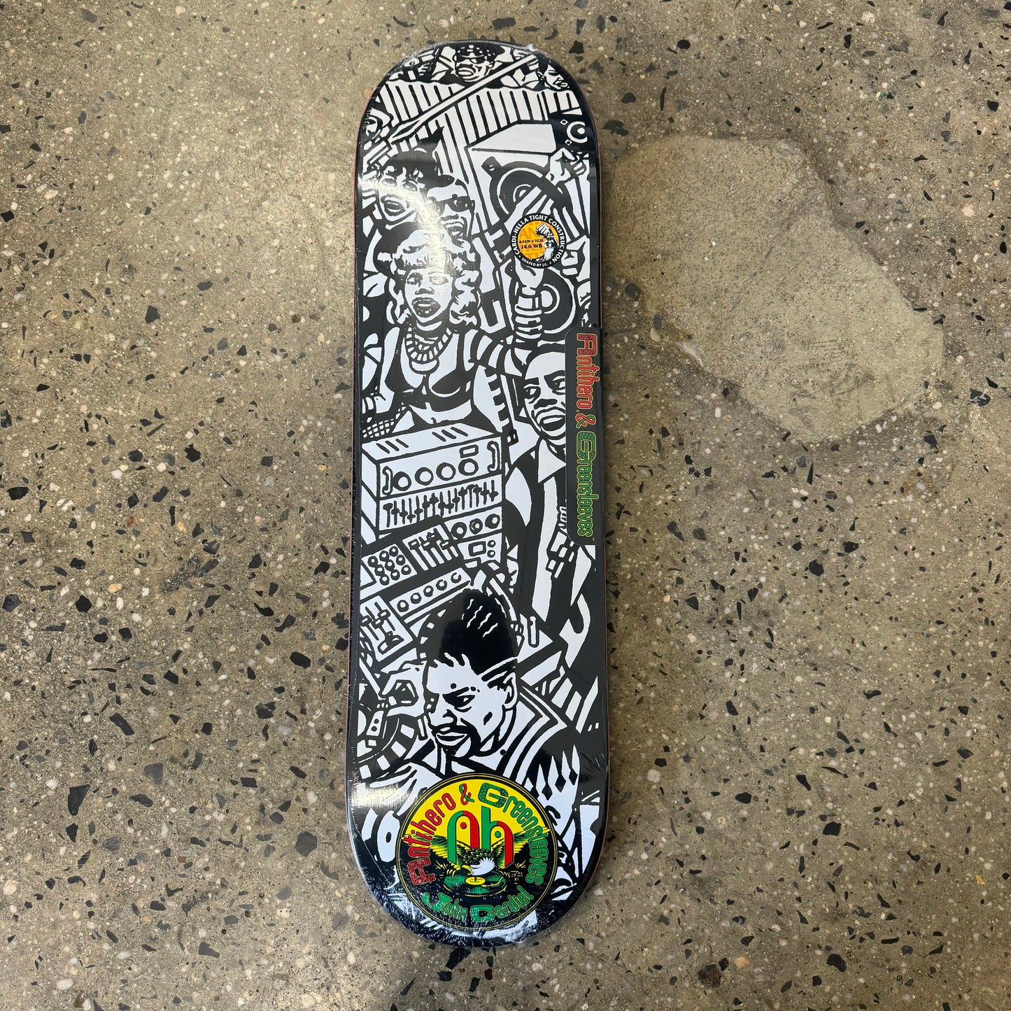 Antihero John Cardiel x Greensleeves Skateboard Deck