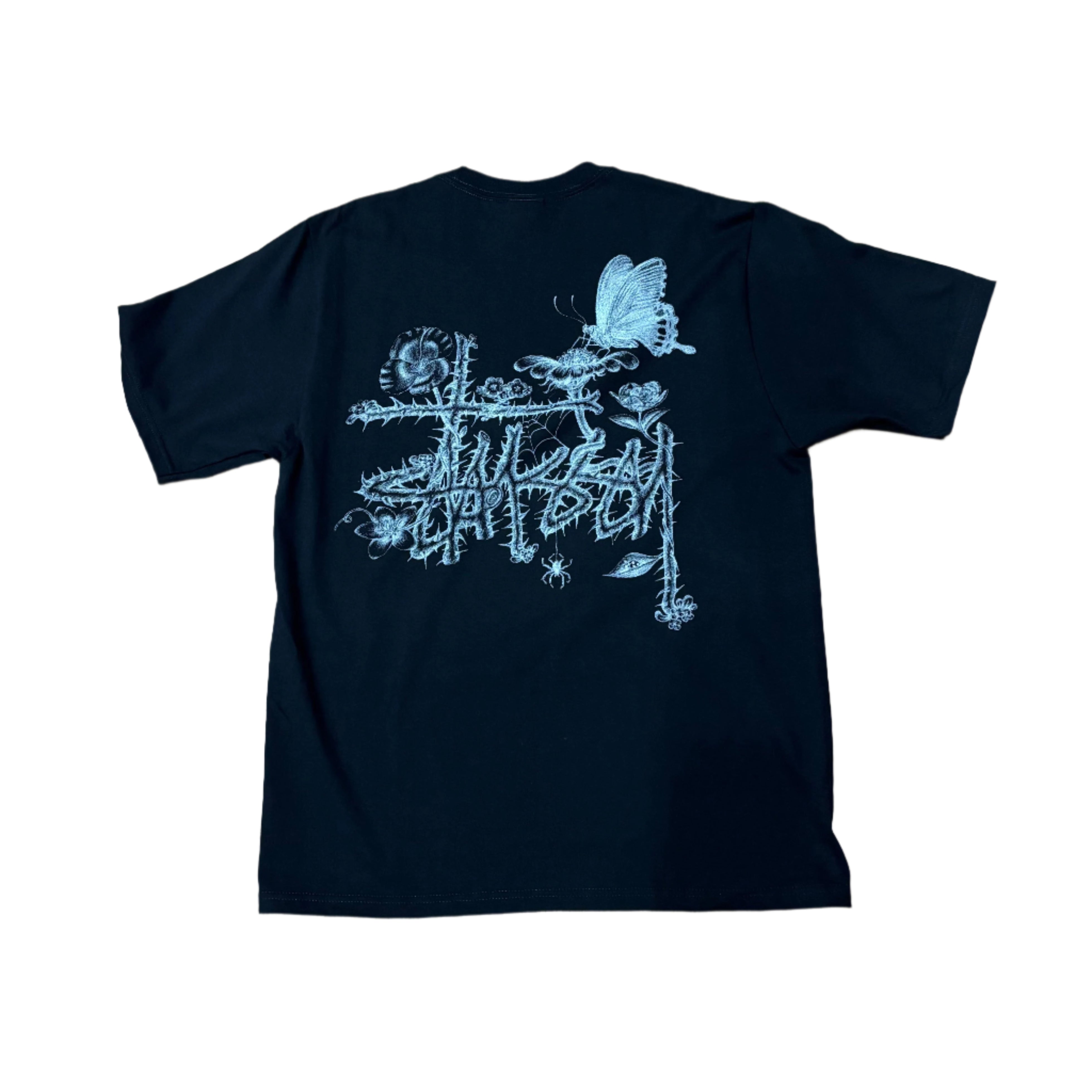 Stussy In Bloom T-Shirt - Black – Labor Skateboard Shop