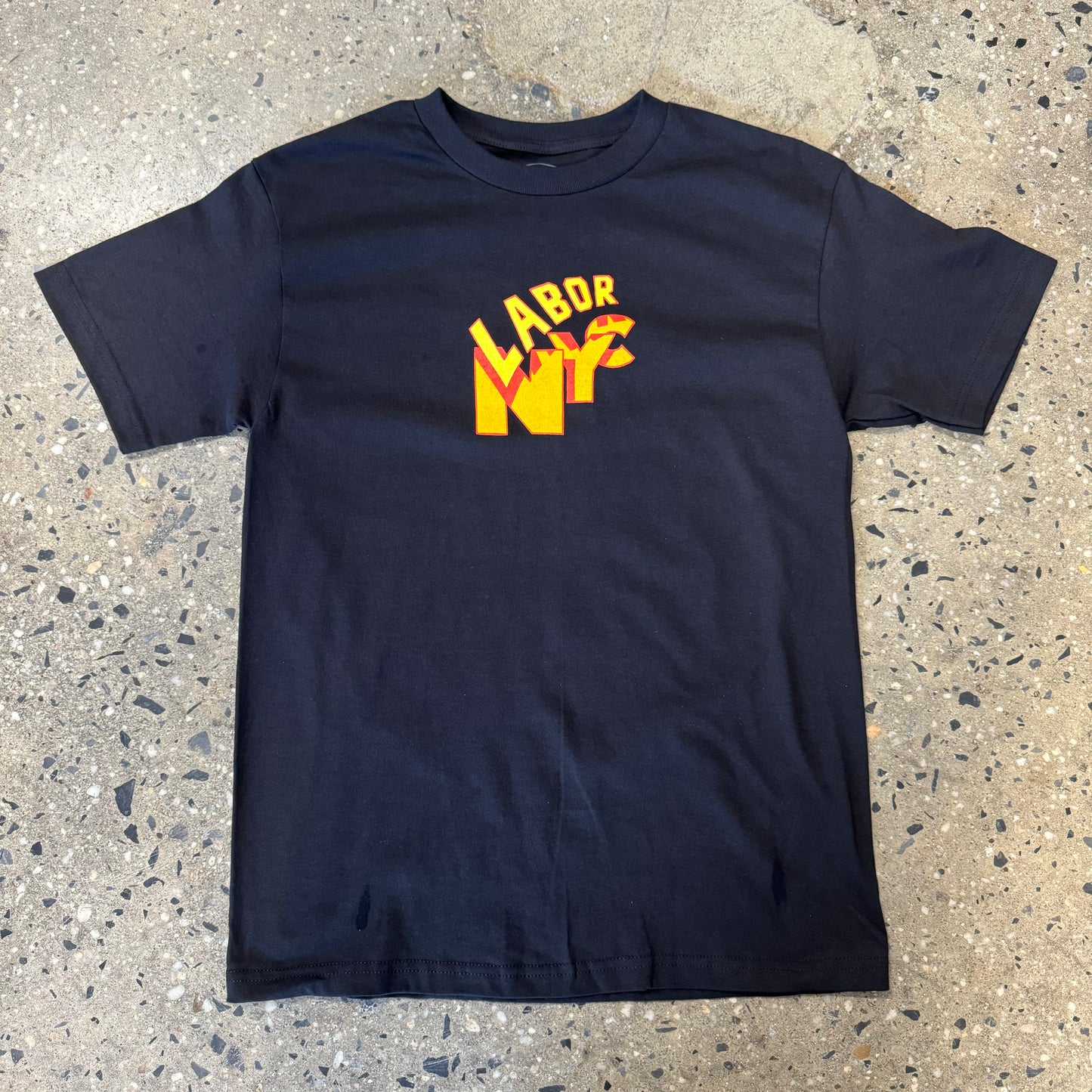 Labor NYC 3D Short Sleeve T-Shirt - Black