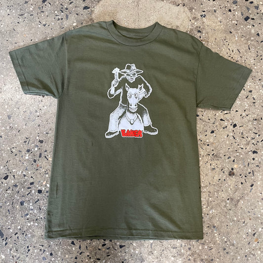 Baker Big Iron T-Shirt - Military Green