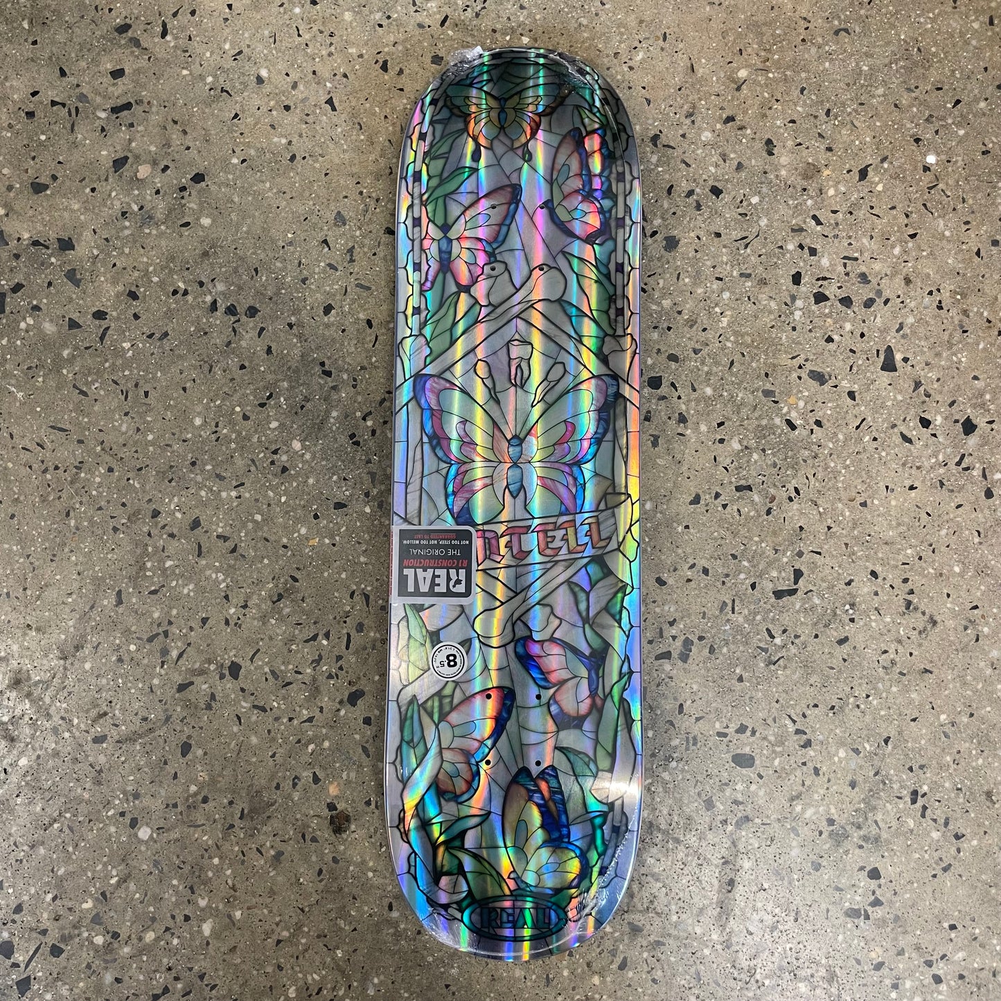 Real Harry Lintel Foil Cathedral Skateboard Deck