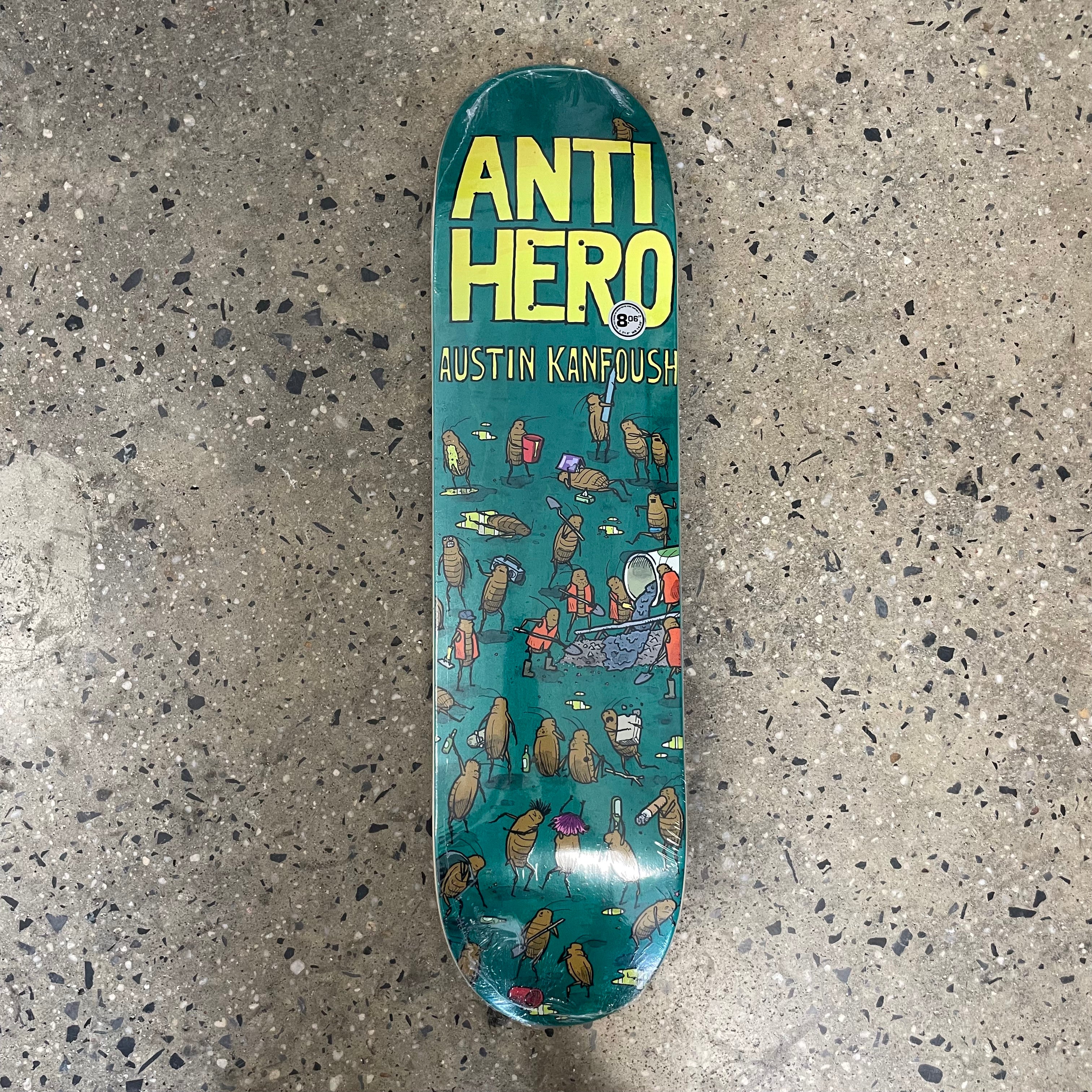 Anithero Austin Kanfoush Roached Out Skateboard Deck - Labor