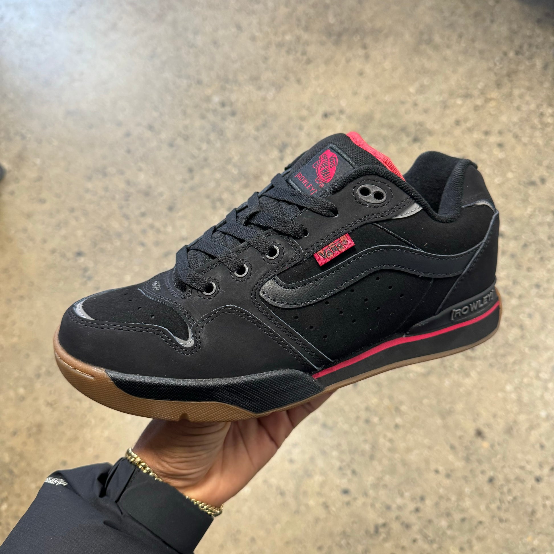 Vans rowley black Clearance