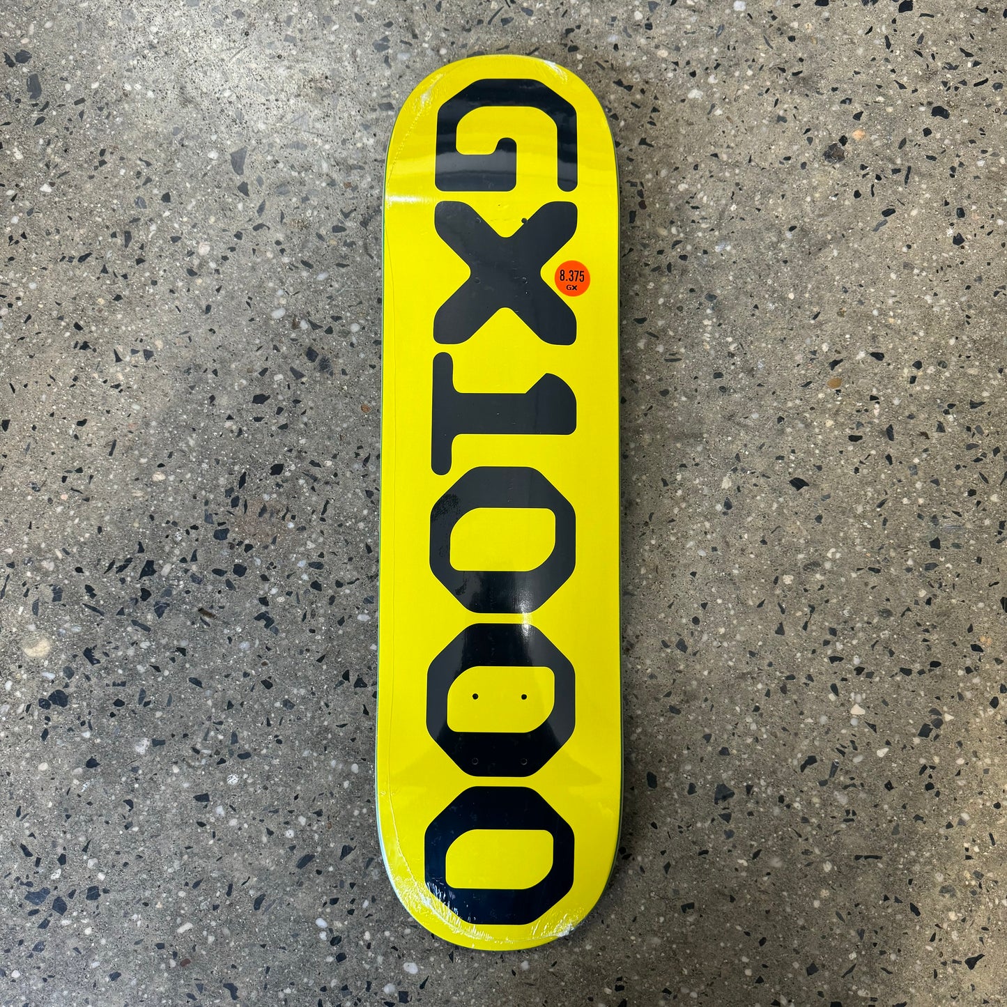 GX1000 OG Logo Skateboard Deck - Yellow