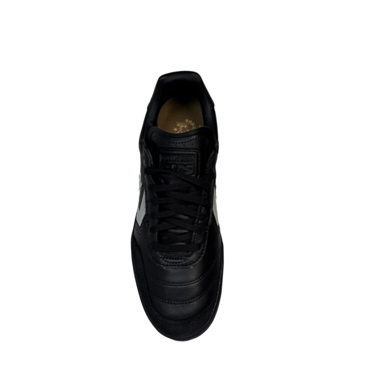 Black sneaker on a white background