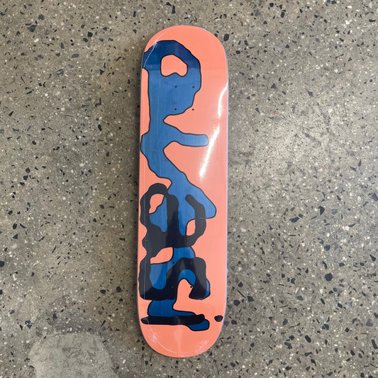 Quasi Lowercase Skateboard Deck - Orange