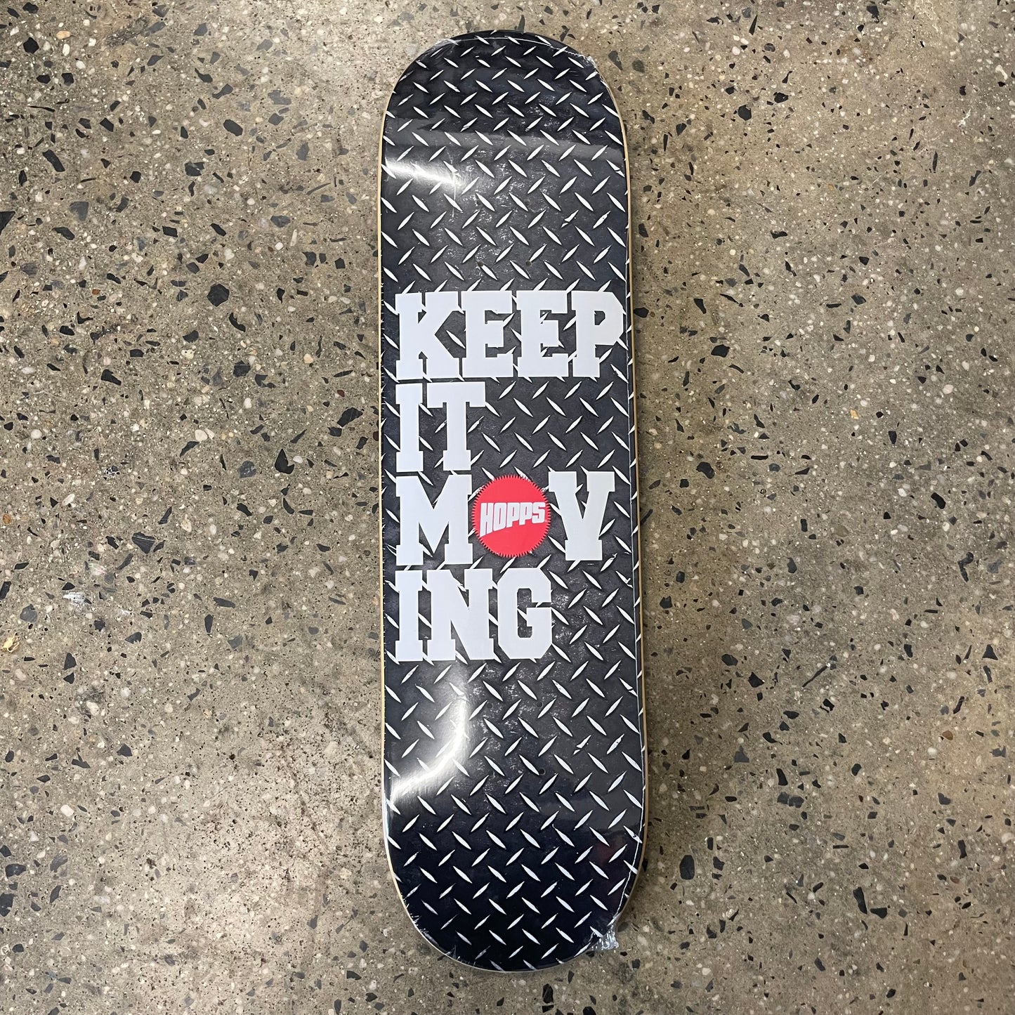 Hopps K.I.M. Diamond Plate Skateboard Deck