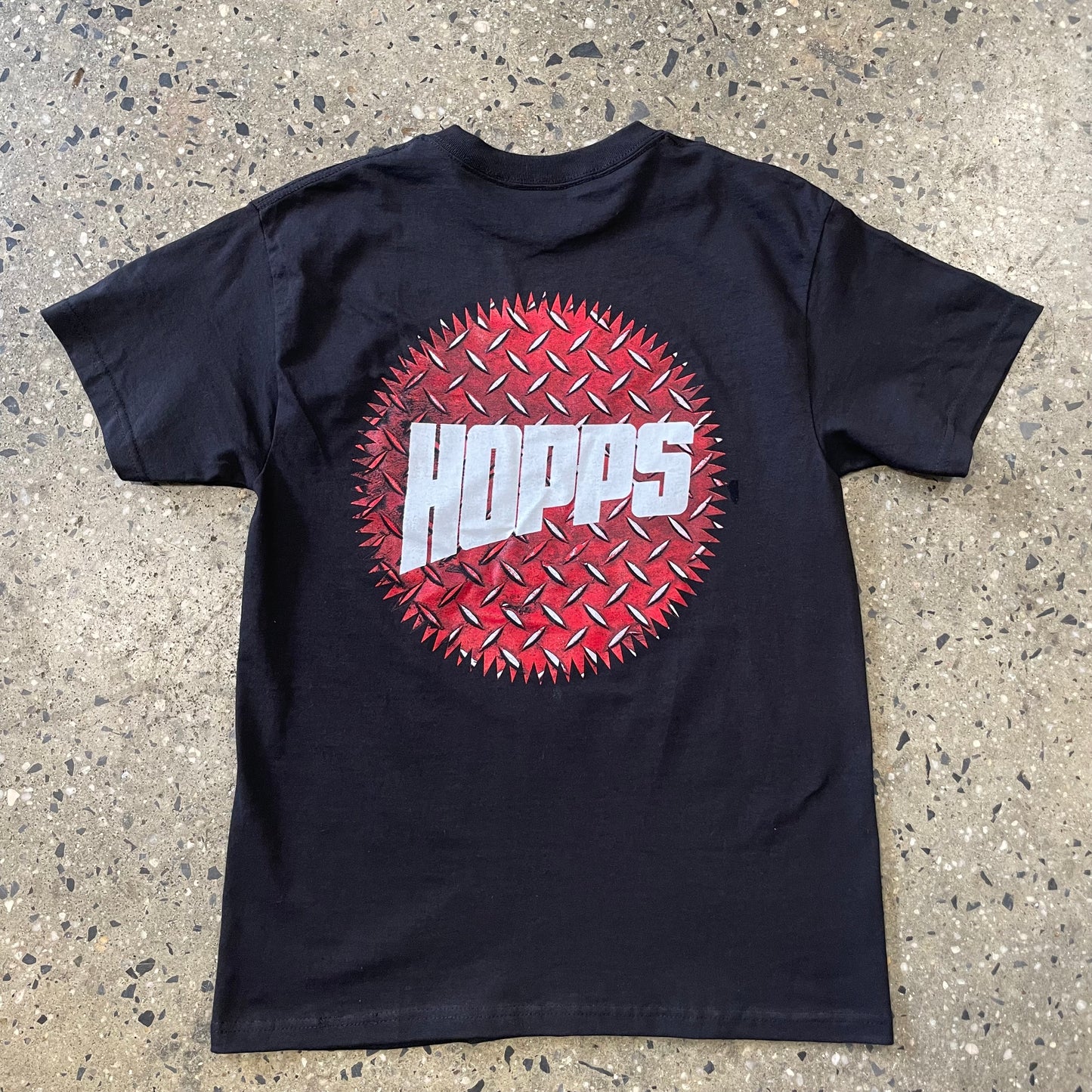 Hopps Diamond Plate T-Shirt - Black